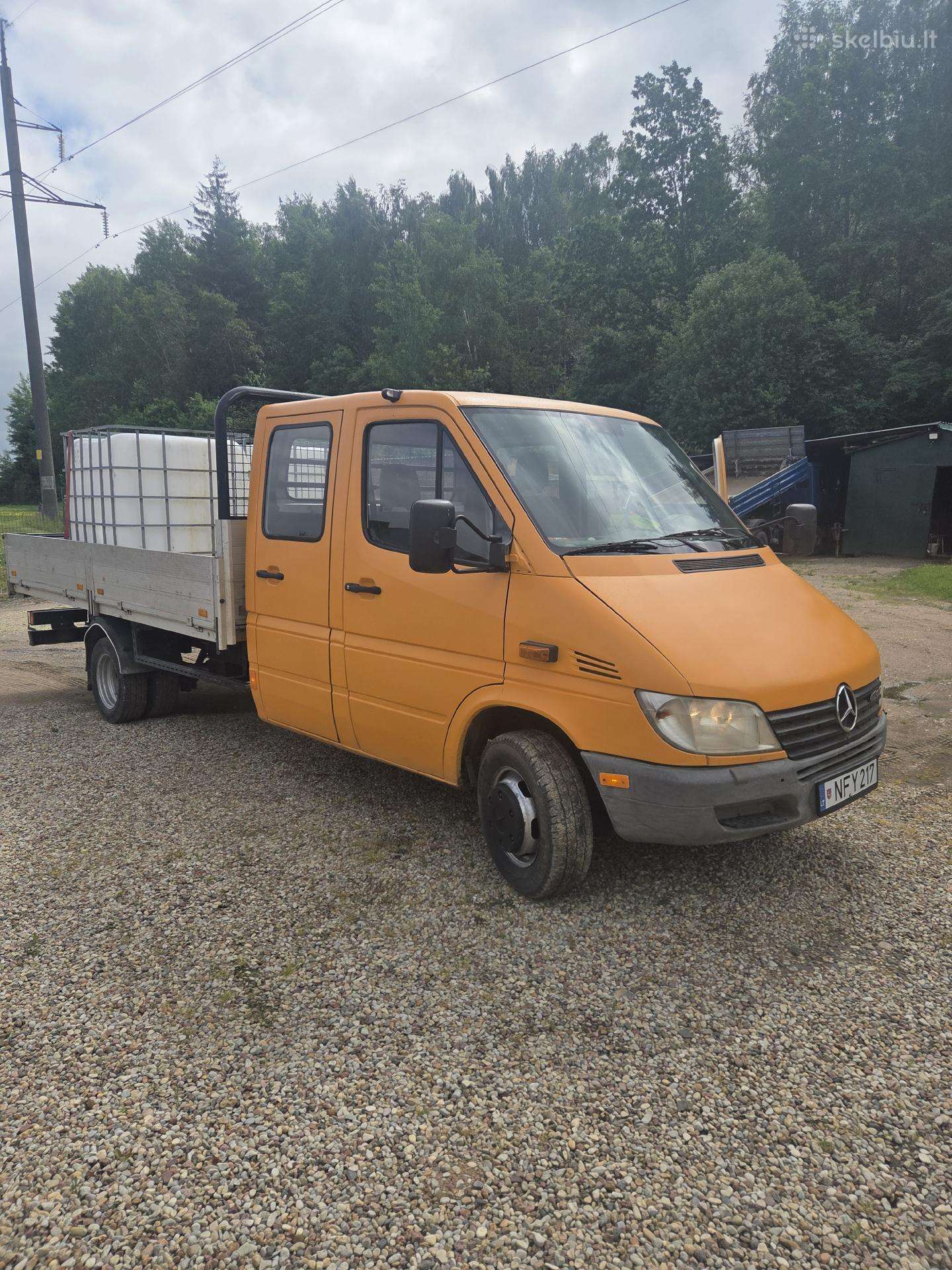 Mercedes-benz 413 Kainos galutinės nenustates