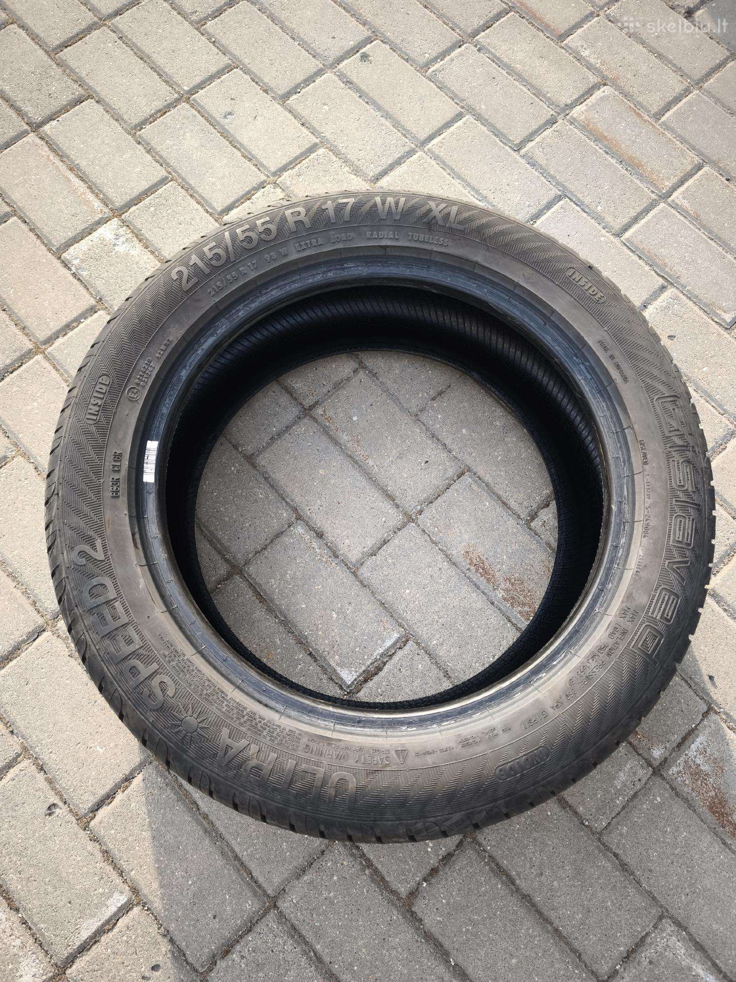 Gislaved, vasarinės 215/55 R17