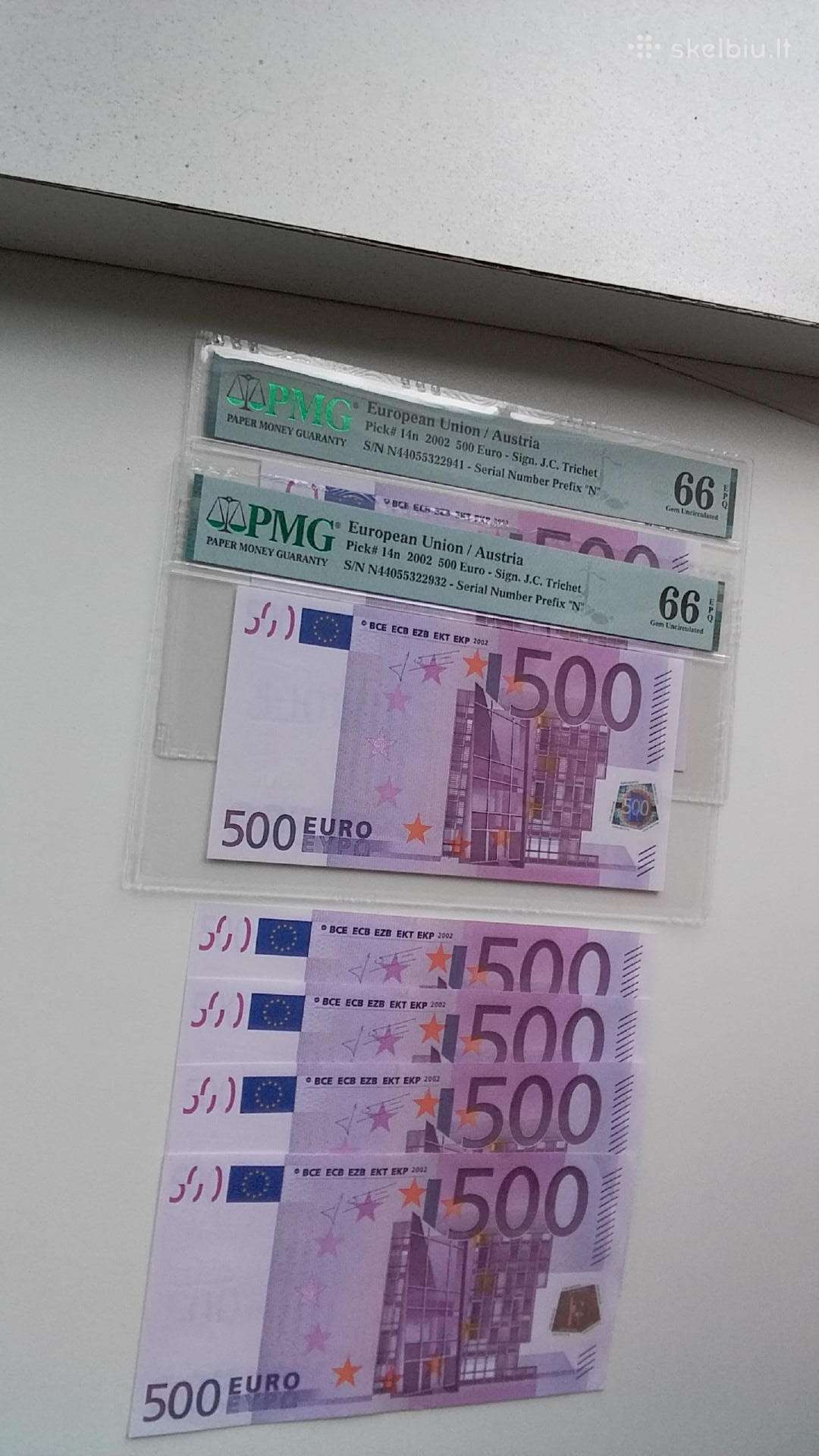 500 euru