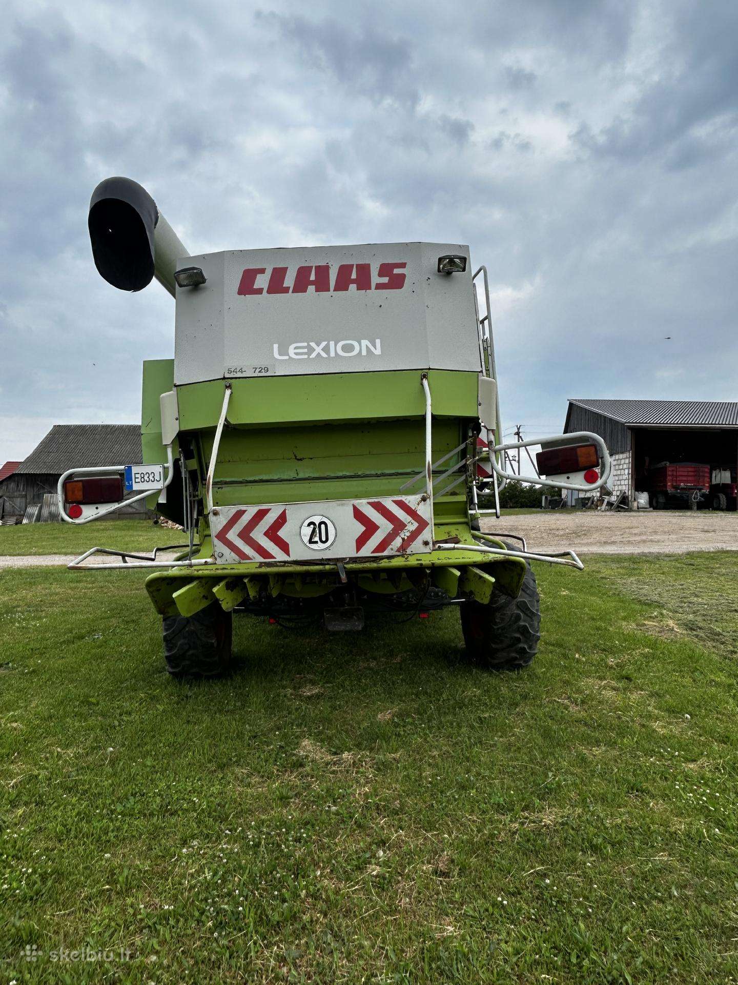 Claas Claas Lexion 450, combine harvesters