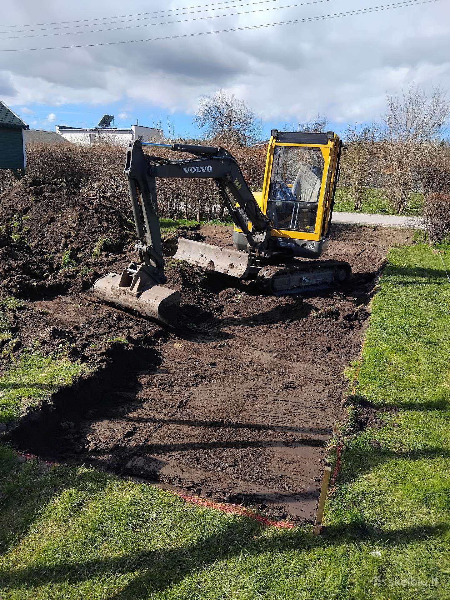 Volvo ECR 38, mini excavator
