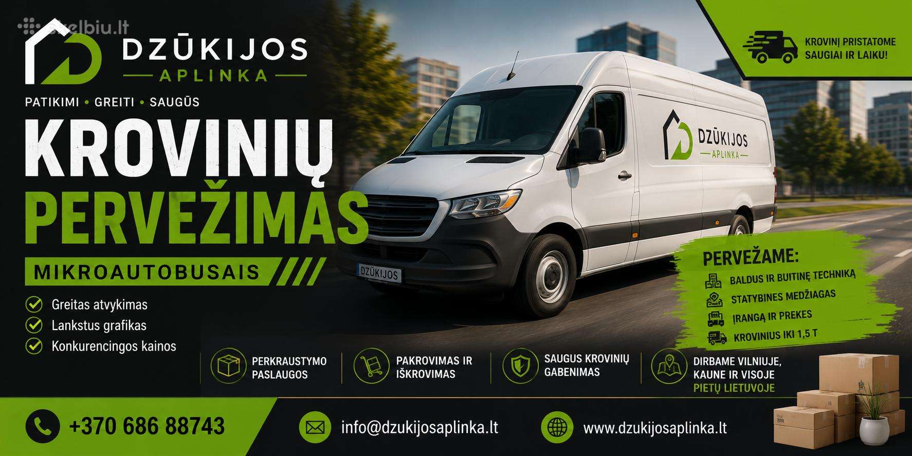 Krovinių pervežimas - kraustymas