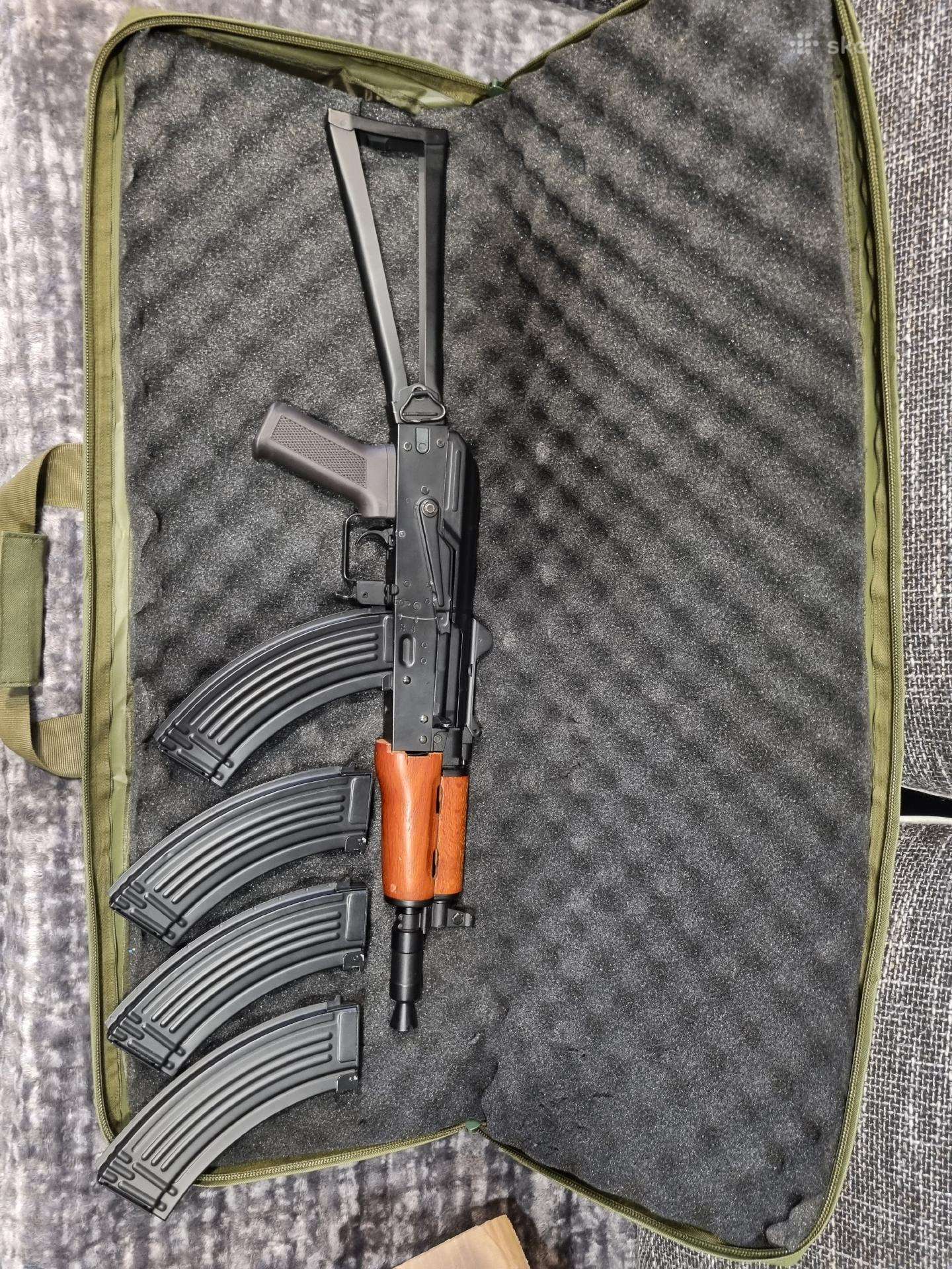 Airsoft, šratasvydis, ak74u ir daugiau