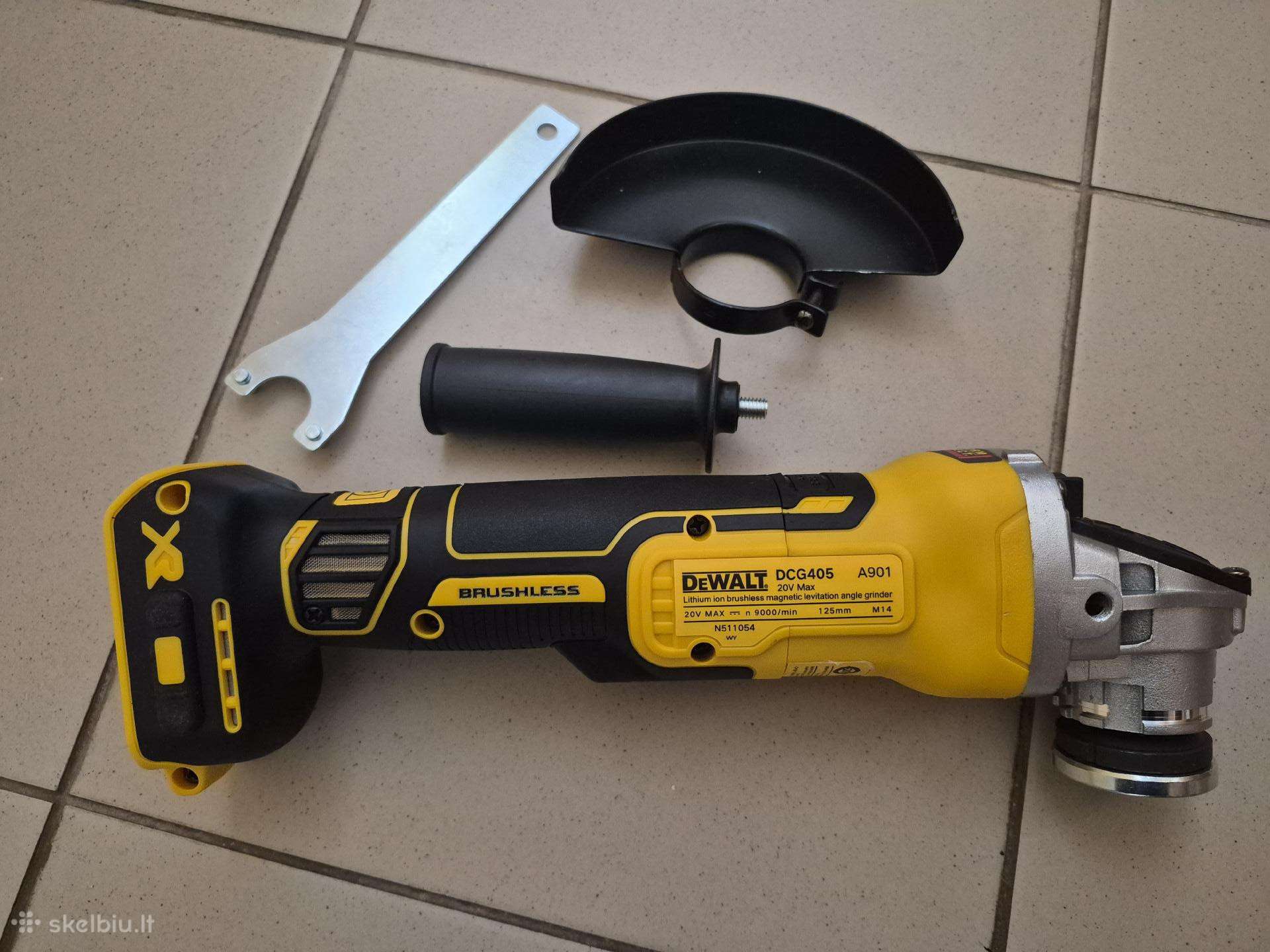 Dewalt akumuliatorinis šlifuoklis