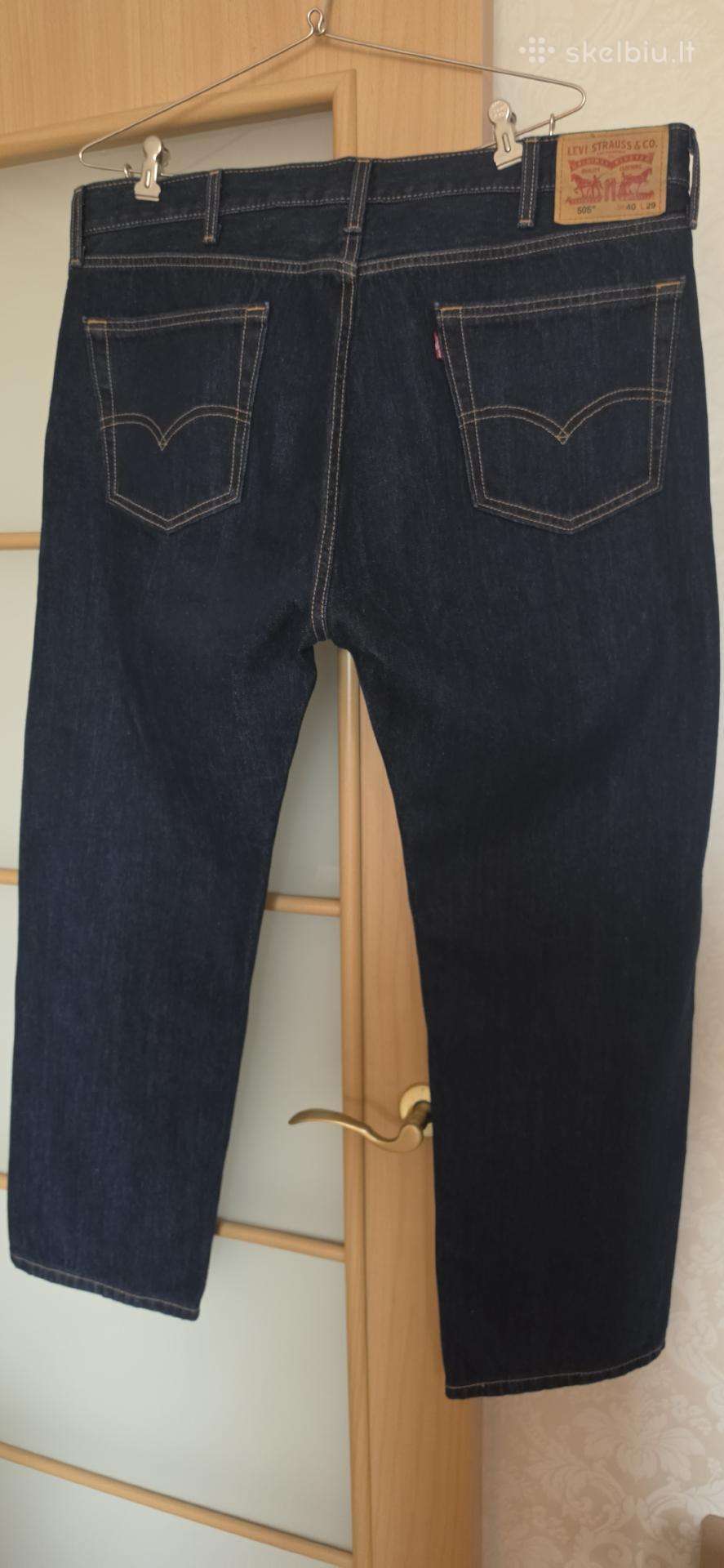 Levi's džinsai W40 L29 (JAV). Originalas 505tm.