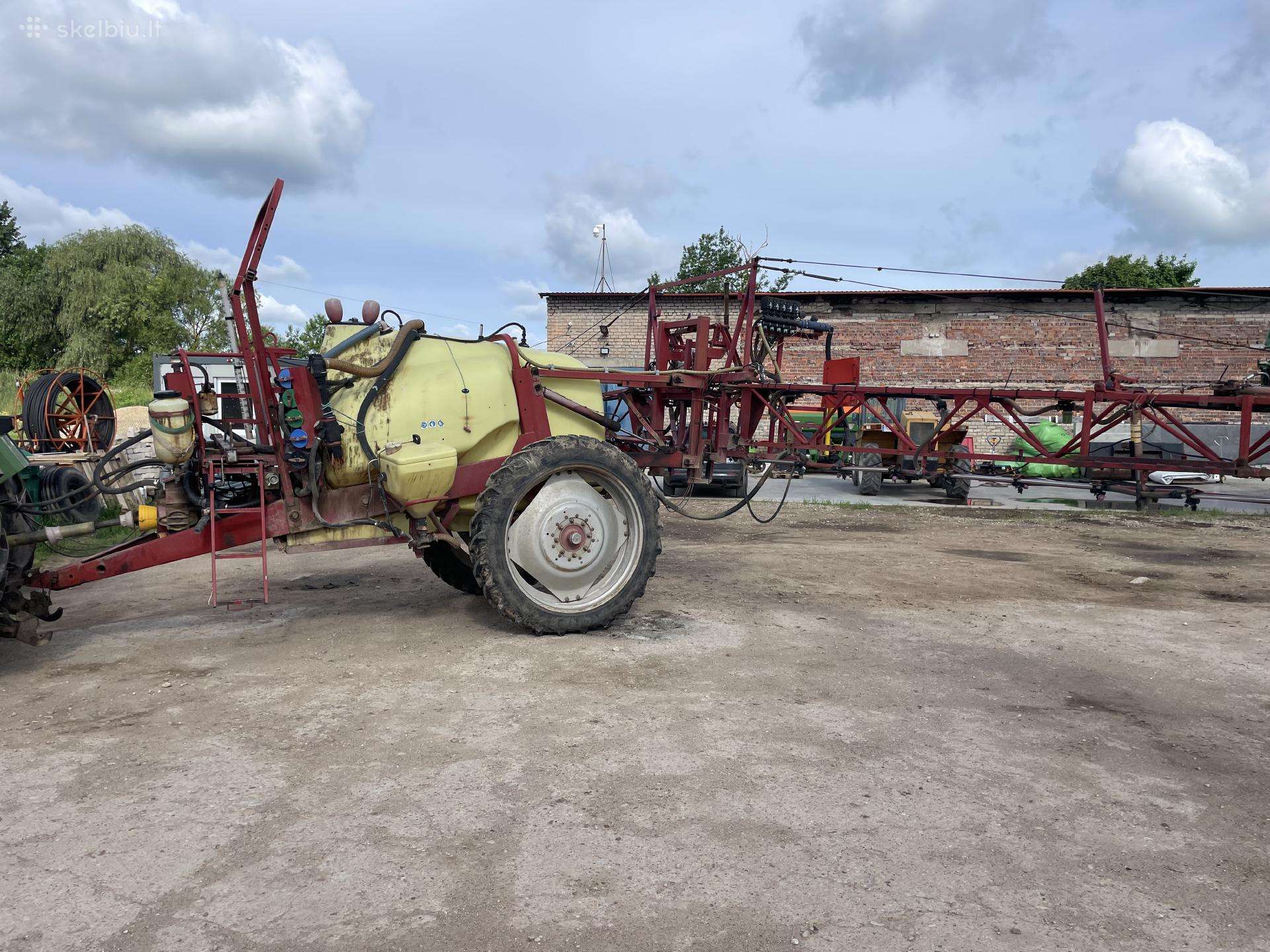 Hardi 2600, purkštuvai