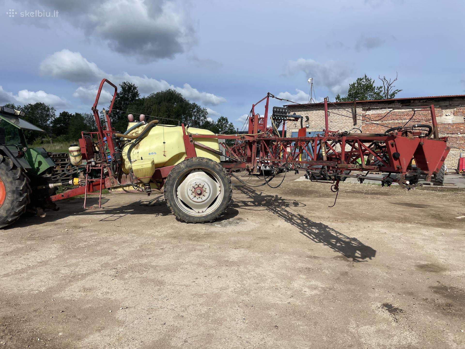 Hardi 2600, purkštuvai