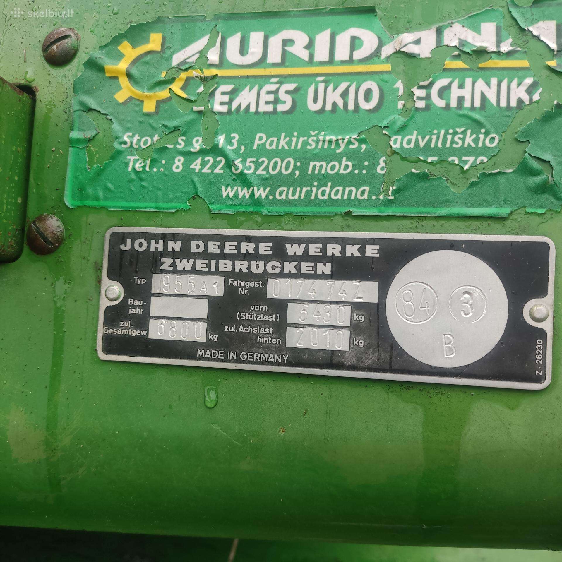 John Deere 955, combine harvesters