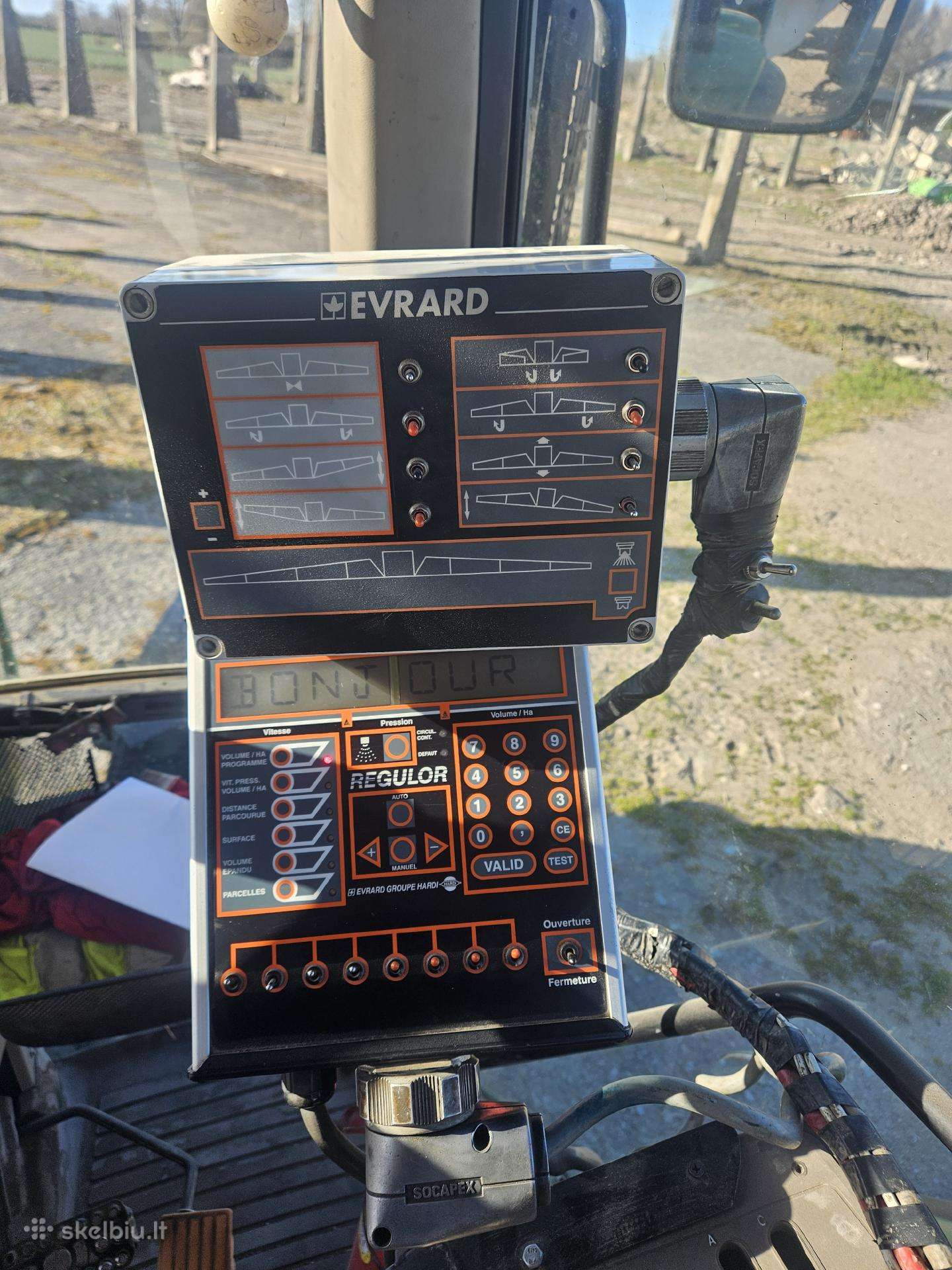 Evrard 3400, разбрызгиватели 1998 m., | A31124812