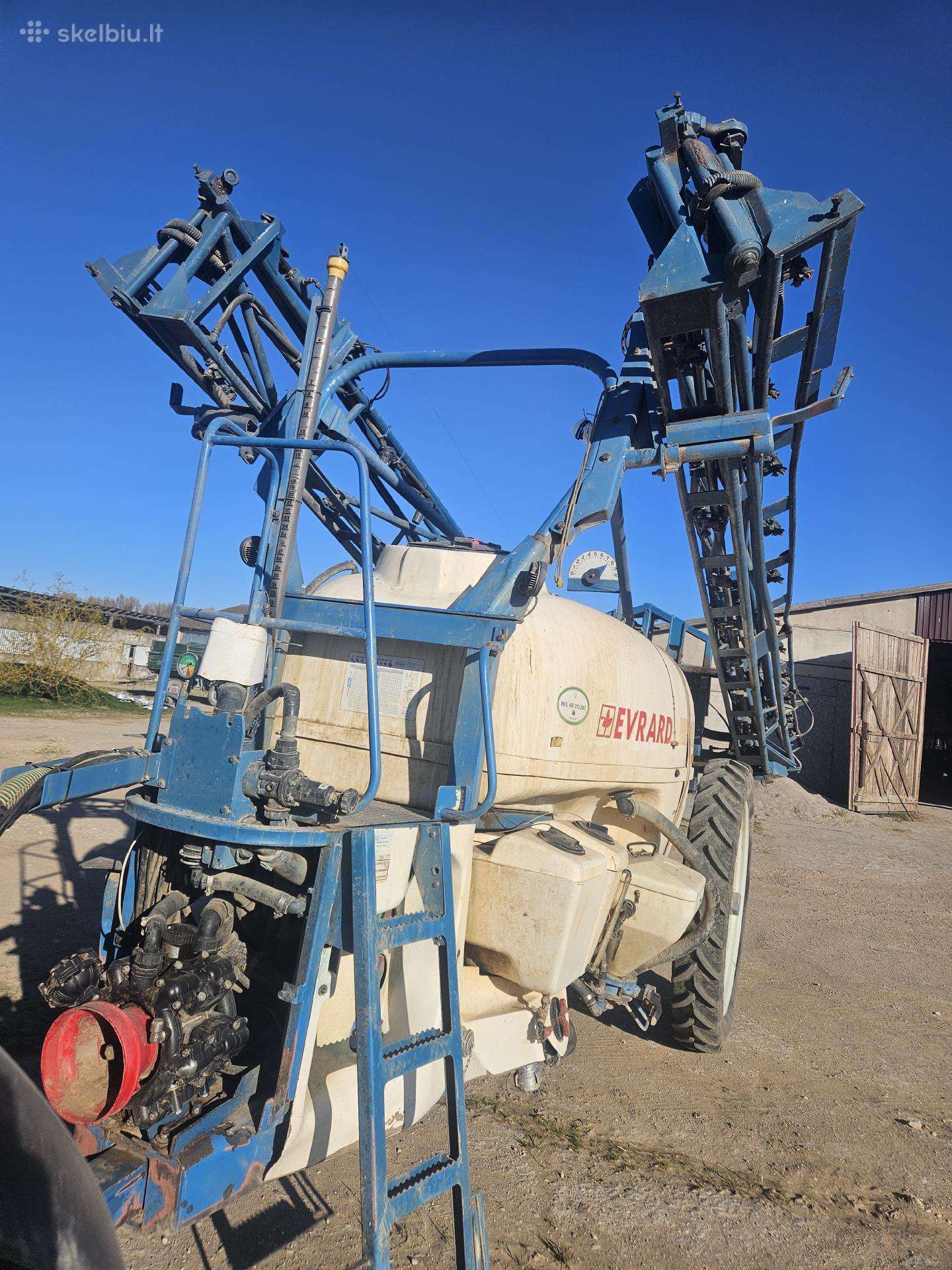 Evrard 3400, разбрызгиватели 1998 m., | A31124812