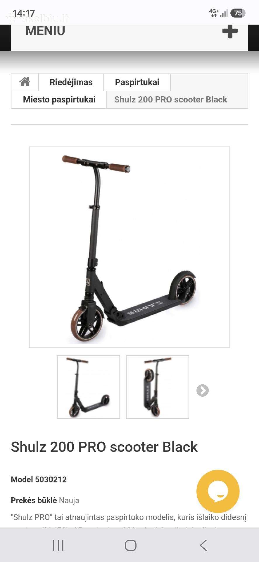 For kids scooter Shulz