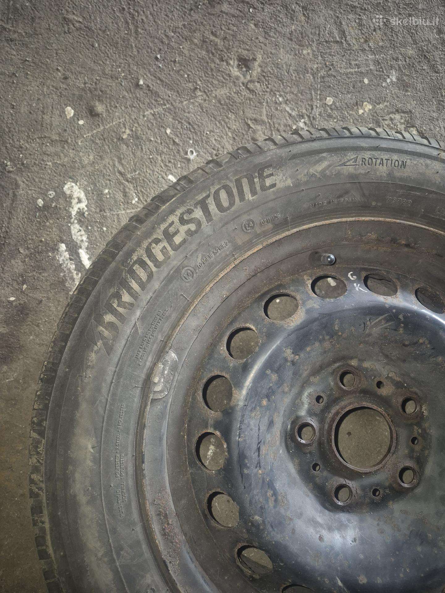 Bridgestone, žieminės 195/65 R15