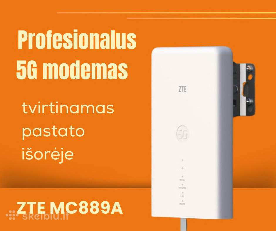 5G/4G+ aukštos kokybės išorinis modemas Zte Mc889a