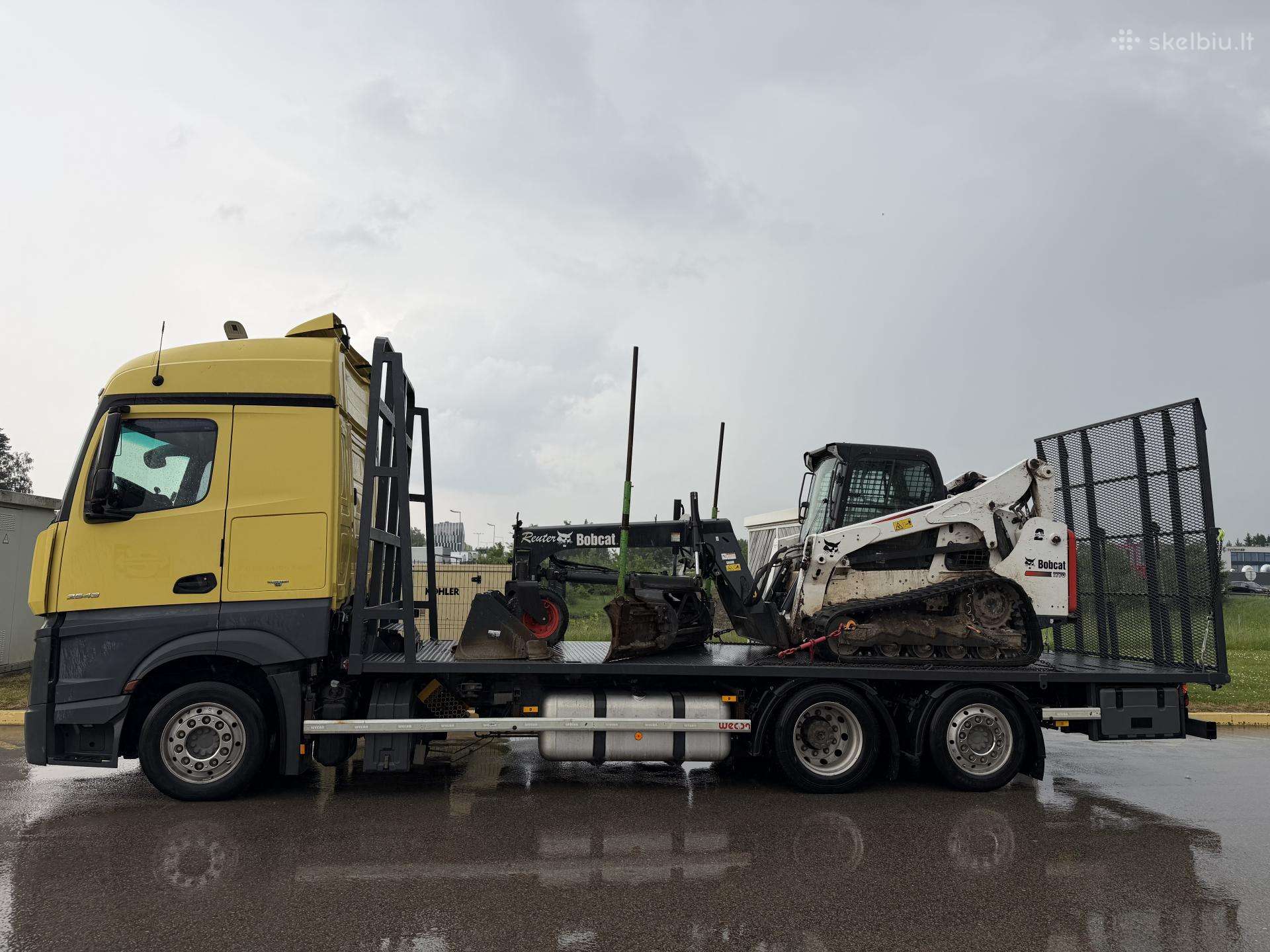 Bobcat T770, statybos transporto nuoma