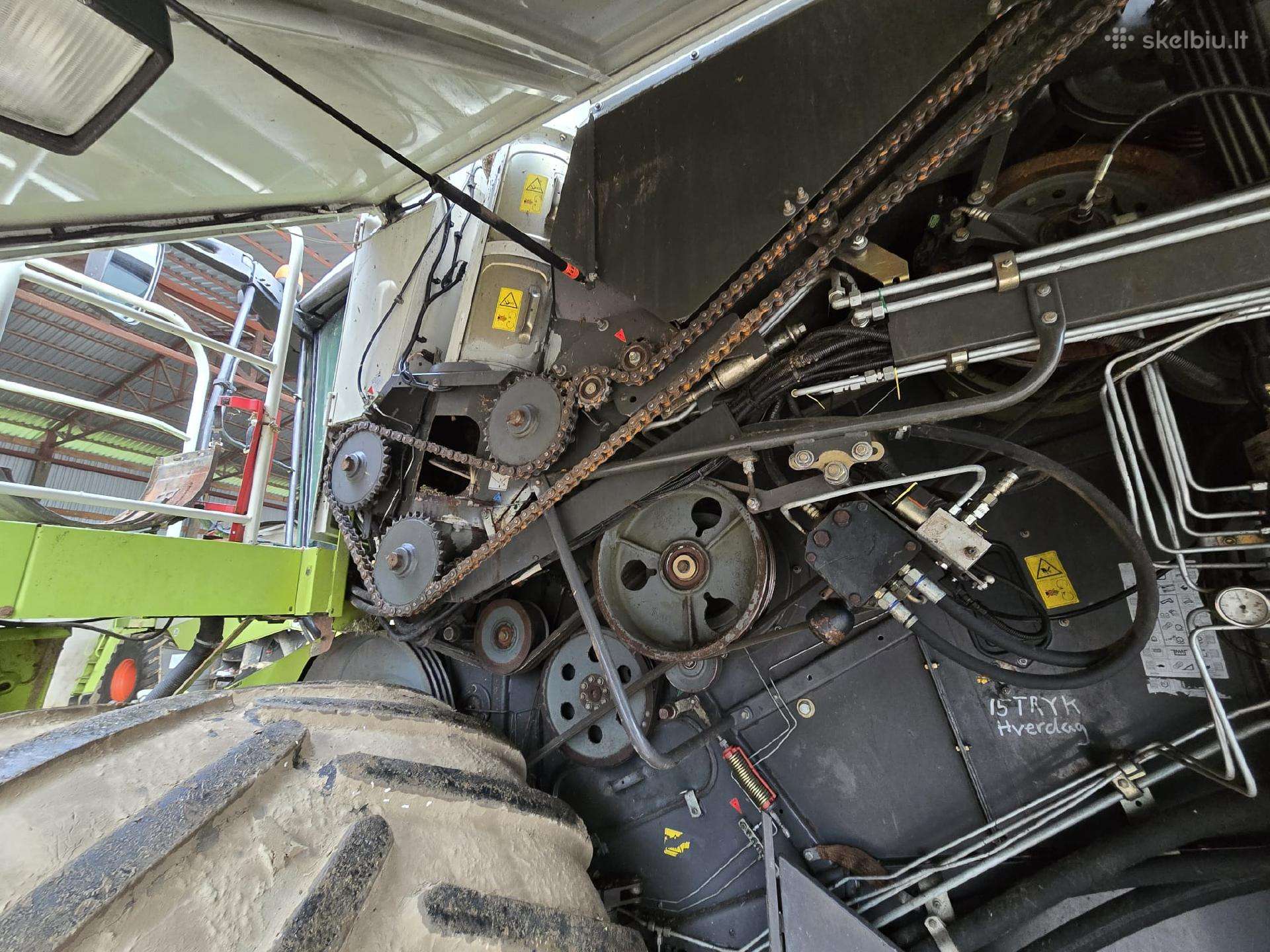 Claas Lexion 600, combine harvesters
