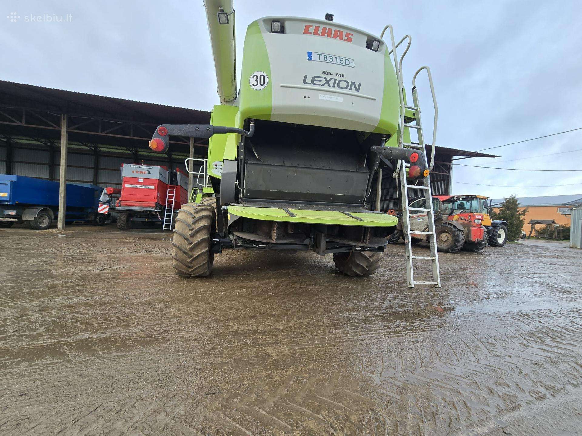 Claas Lexion 600, combine harvesters