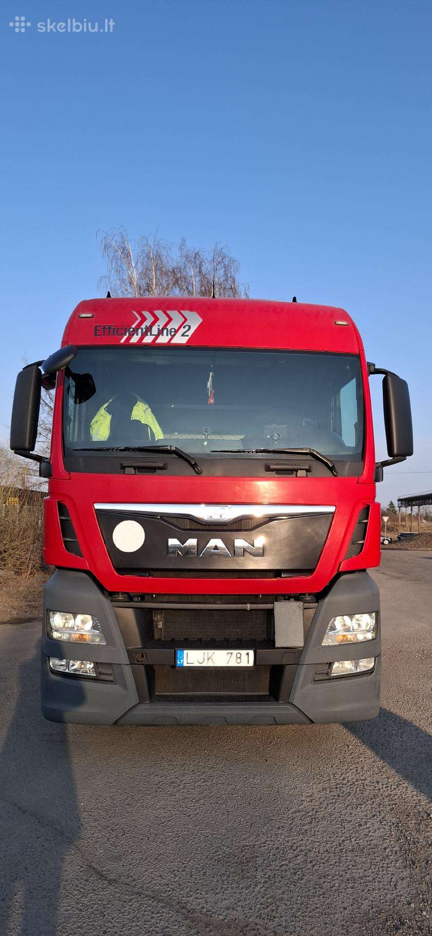 MAN TGX, vilkikų nuoma