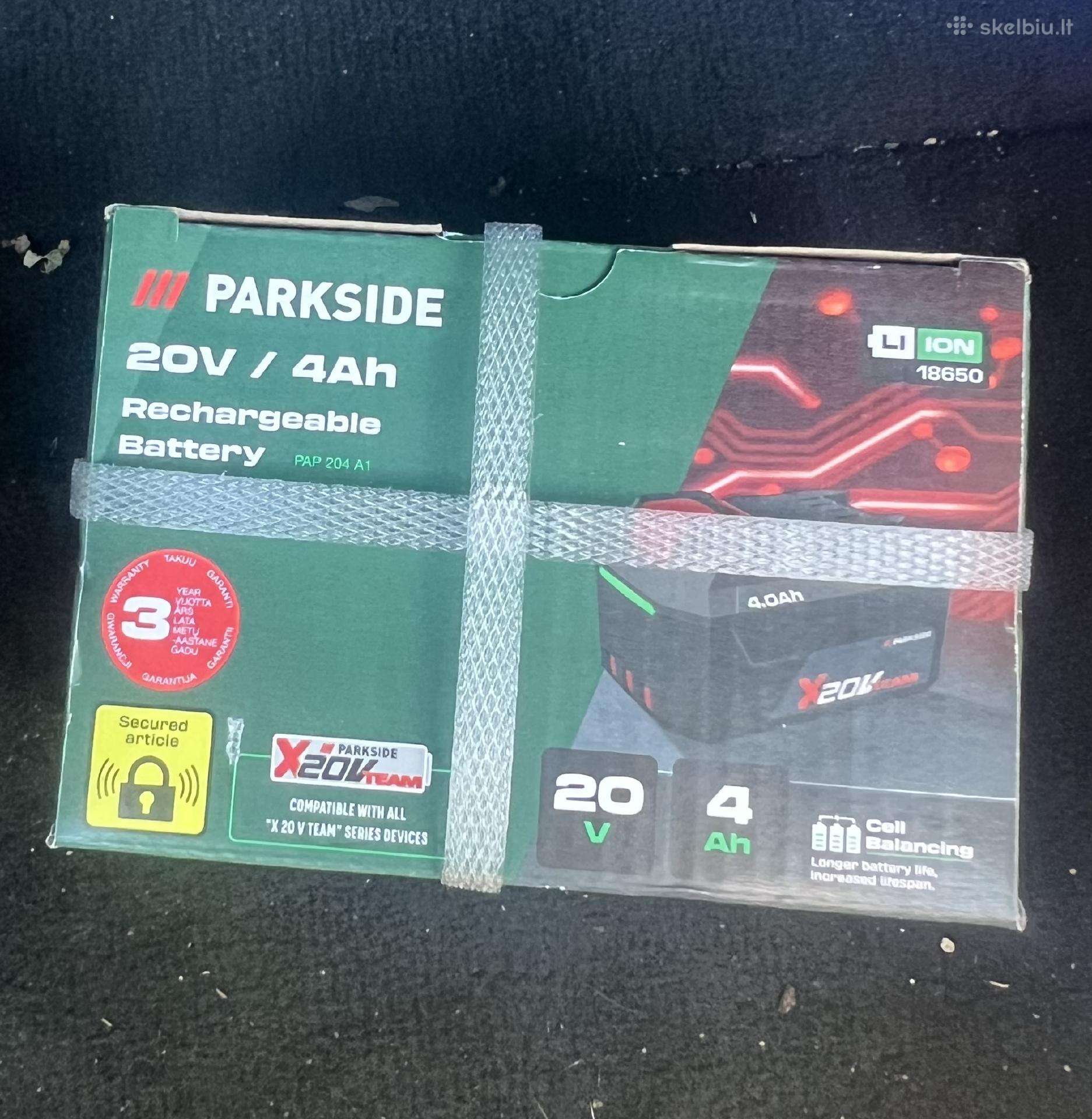 Parkside baterijos