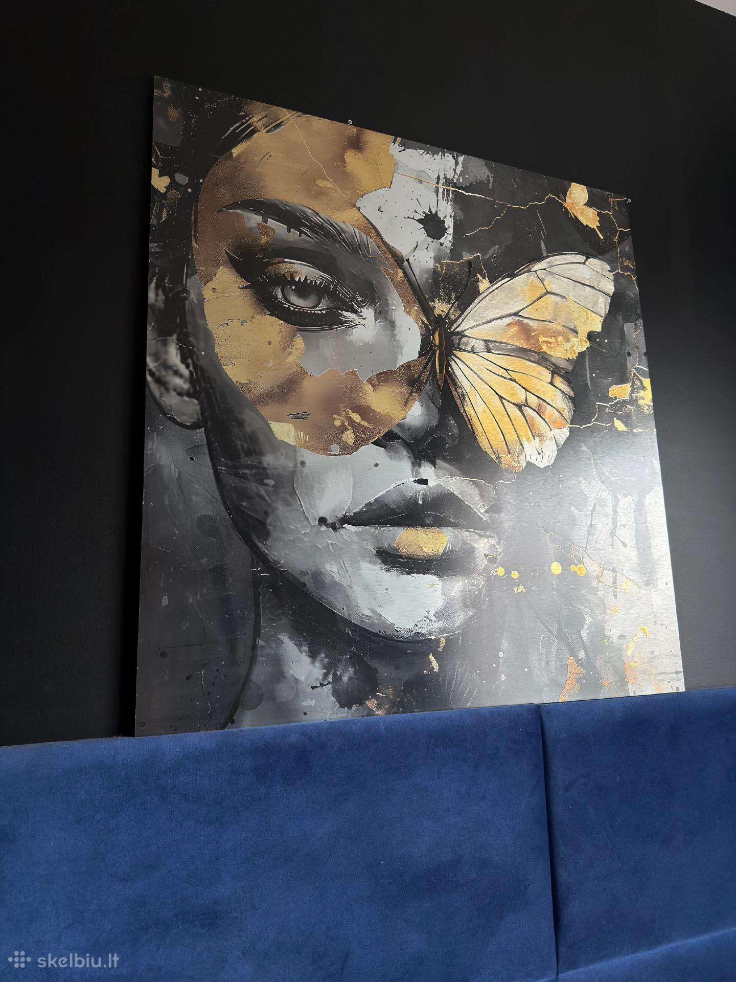 Aliuminio paveikslas 95x100 cm