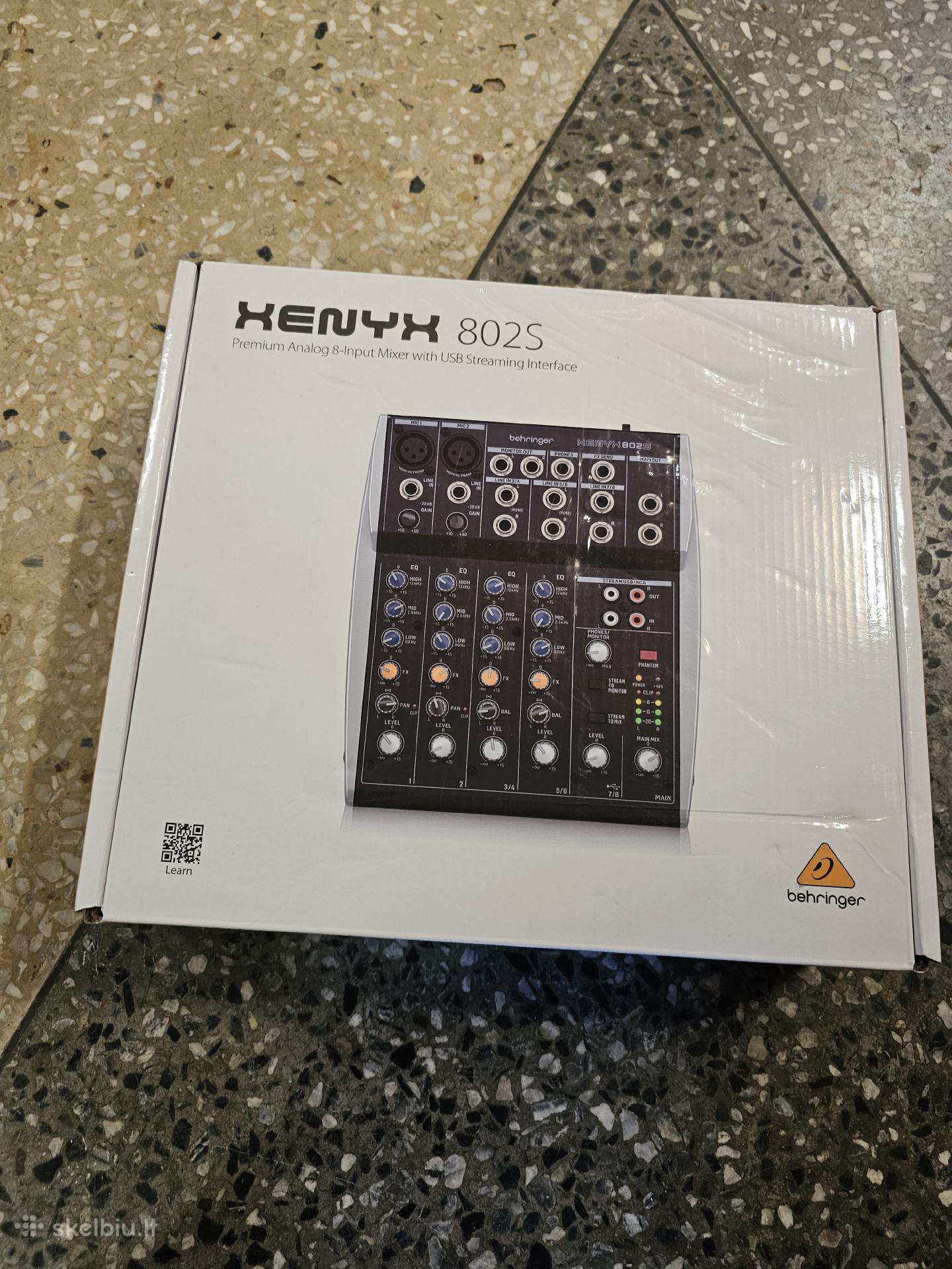 Mikšeris Behringer Xenyx 802s