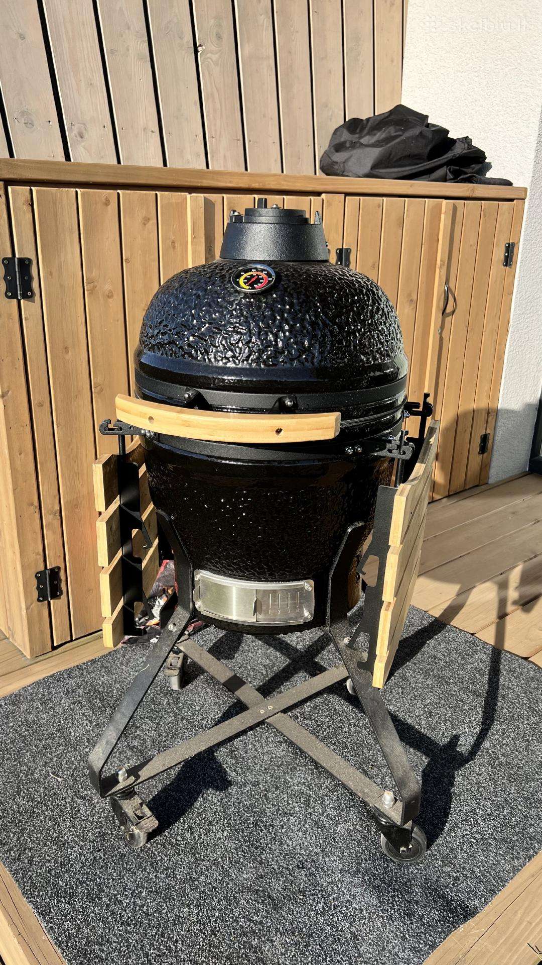 Mažai naudota Kamado Bbq, 18'' kepsninė