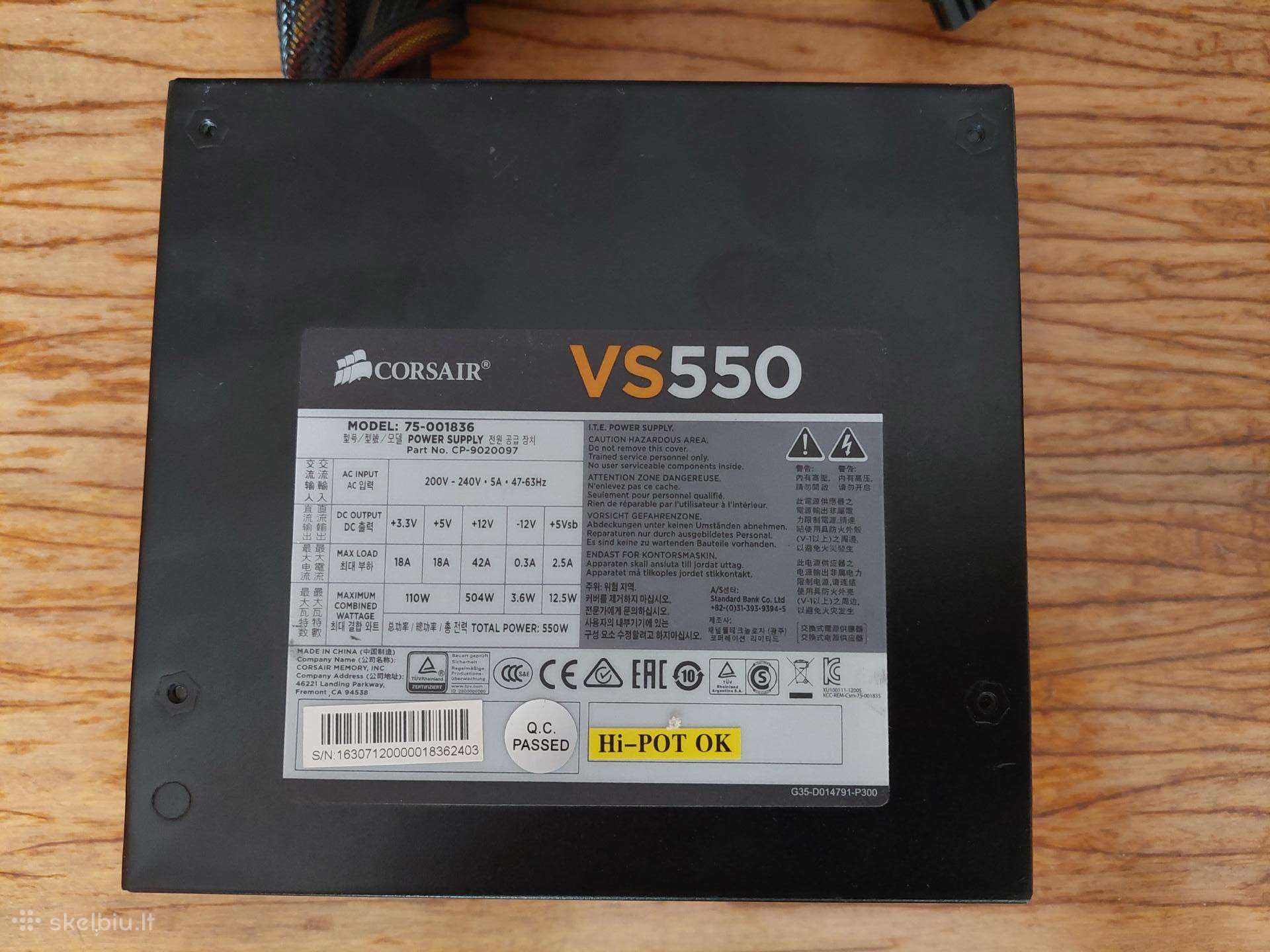 Corsair ir kiti