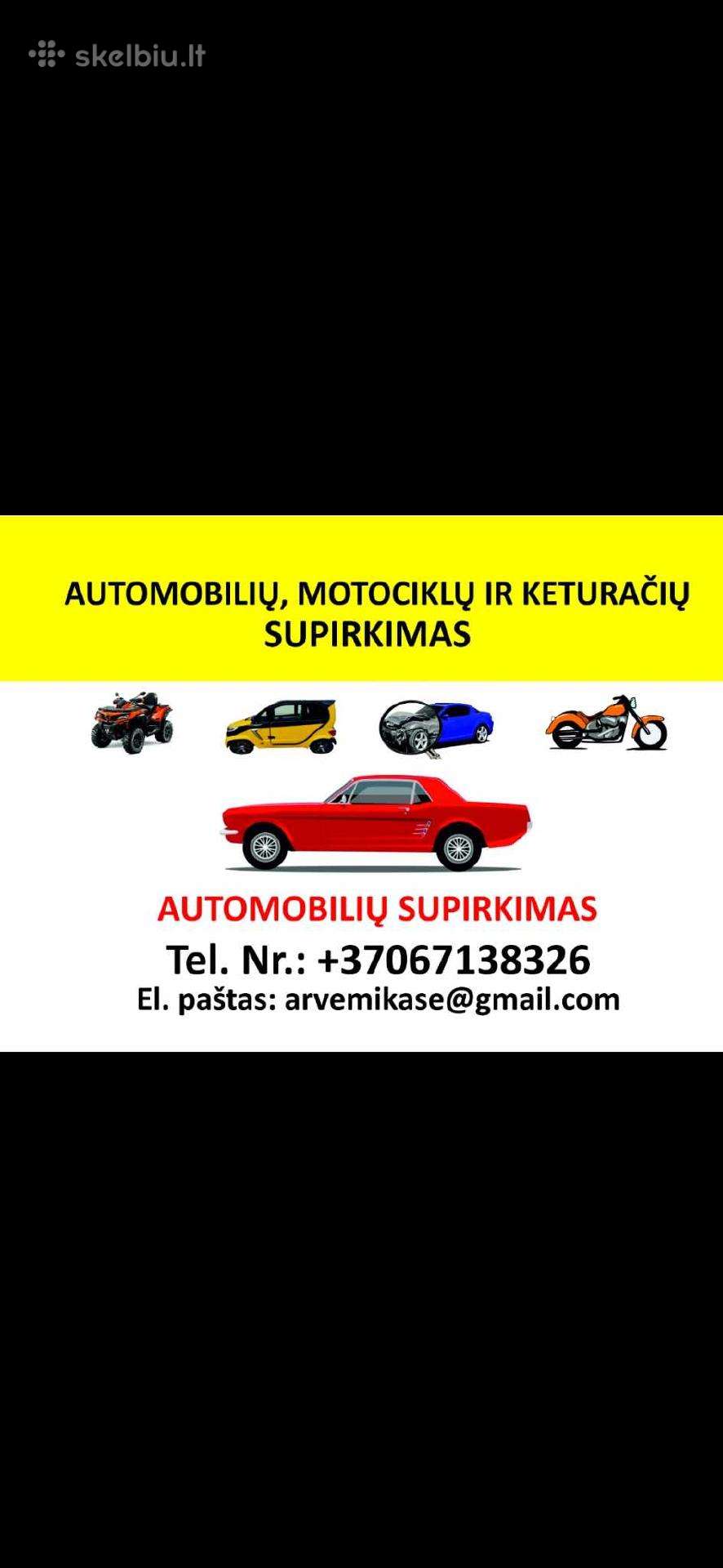 Automobilių supirkimas