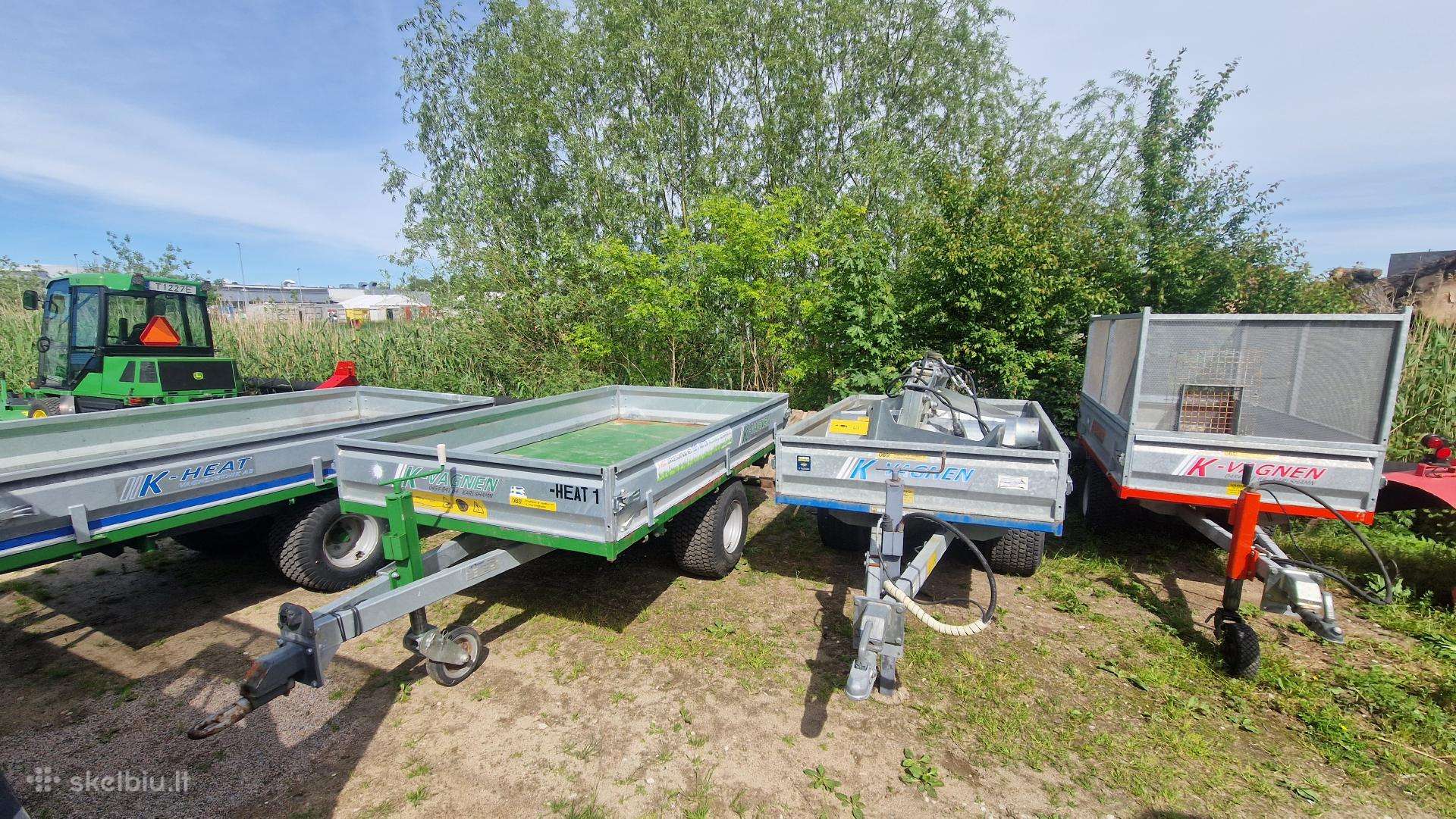 Sodo, mini traktoriuko, keturačio, priekaba