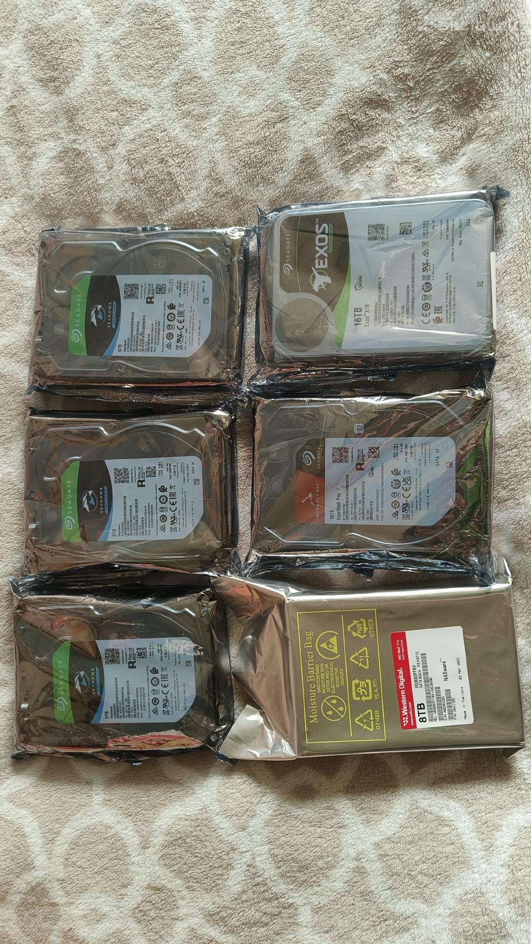Nauji HDD diskai