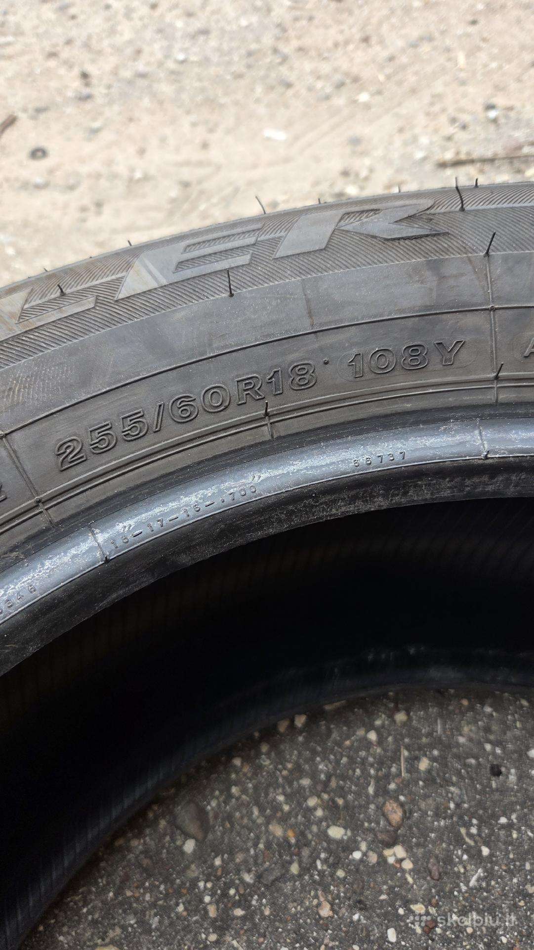 Bridgestone, летние 255/60 R18
