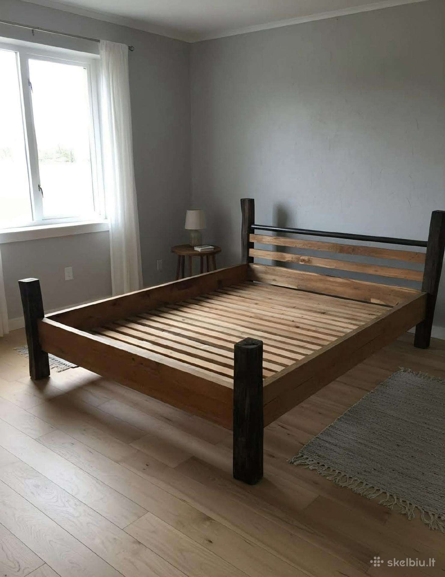 Parduodama Ąžuolinė lova