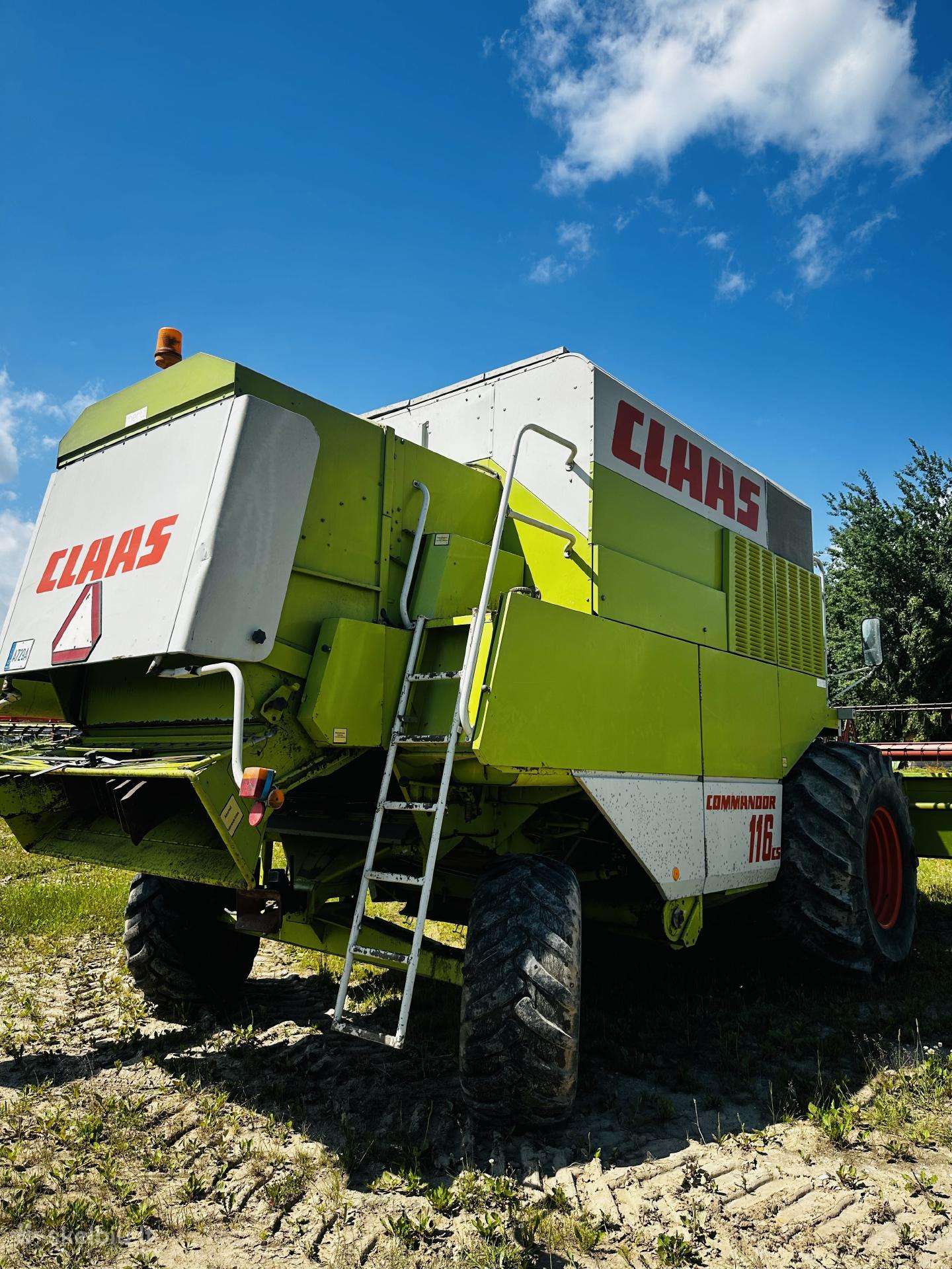 Claas 116, kombainai