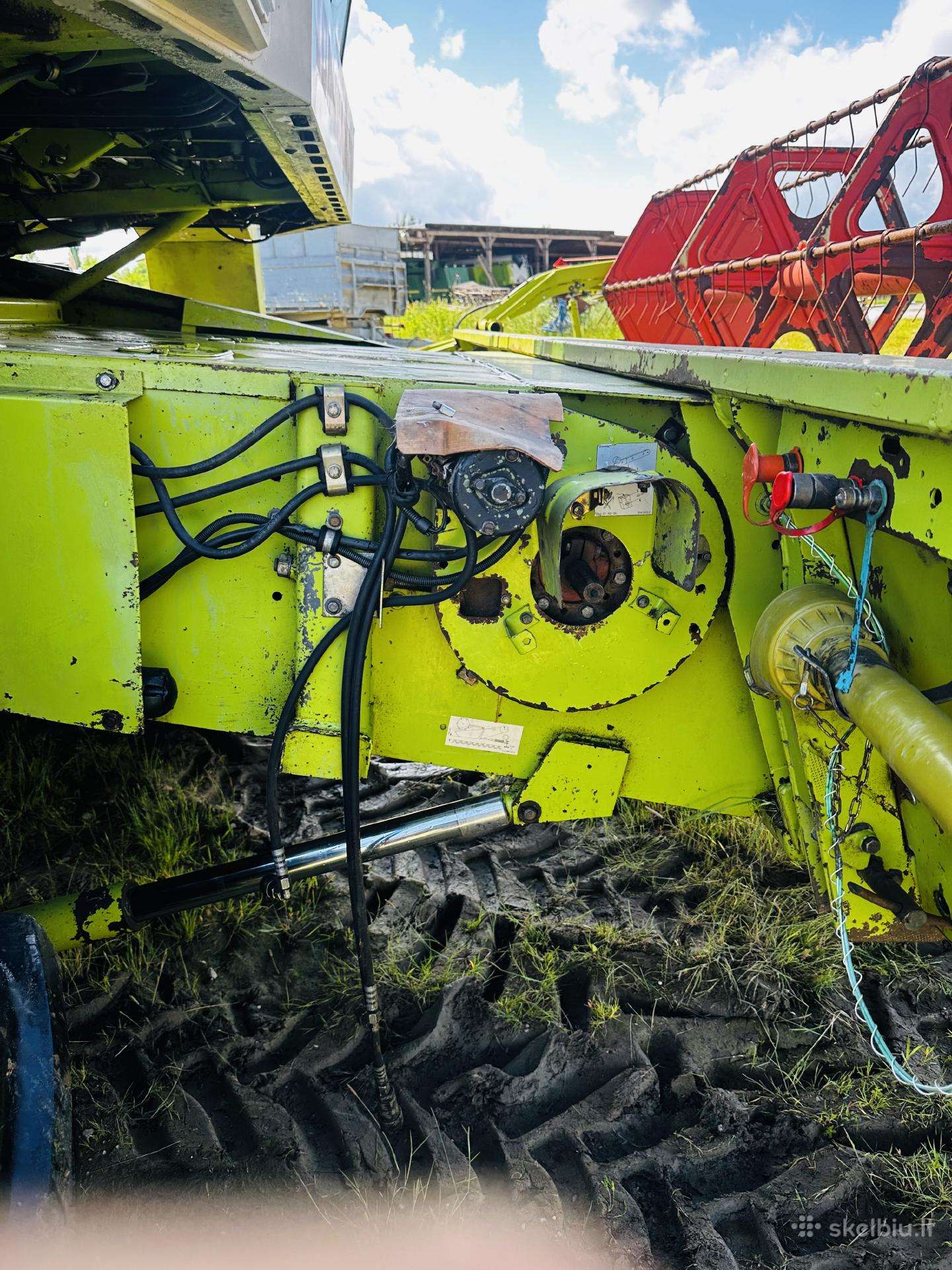 Claas 116, kombainai