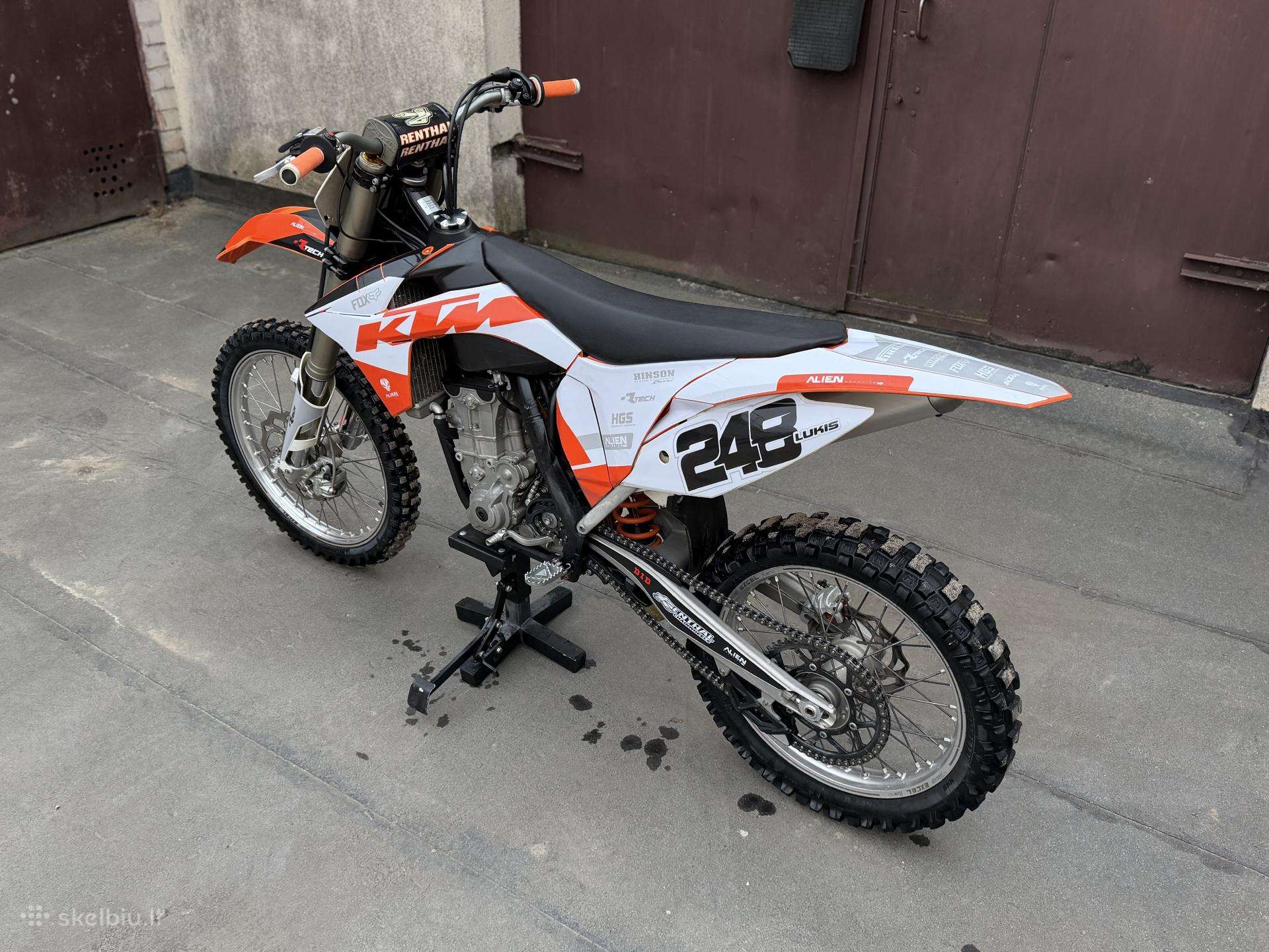 KTM SX 450cc, krosiniai