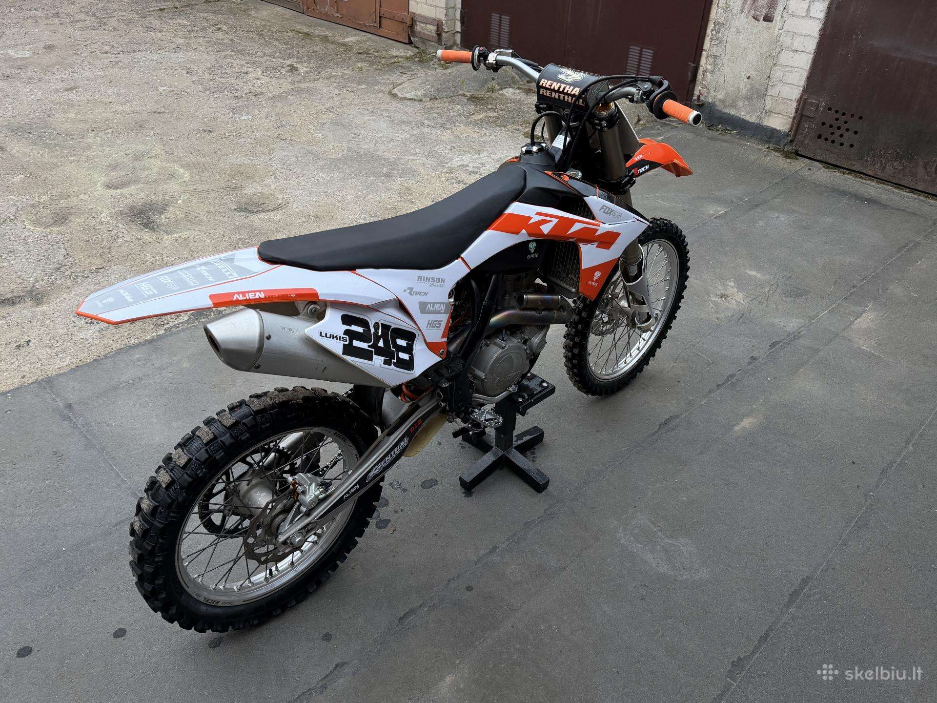 KTM SX 450cc, krosiniai