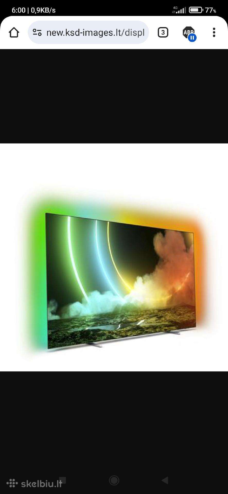 Televizorius philips 55 oled