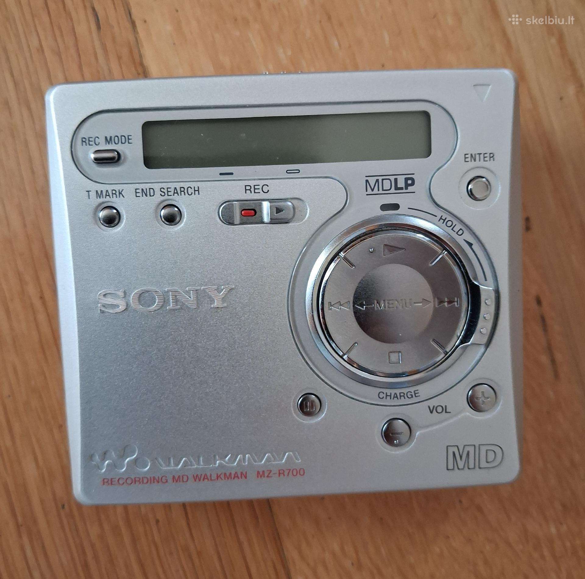 Sony Mz-r700 portable Minidisc recorder