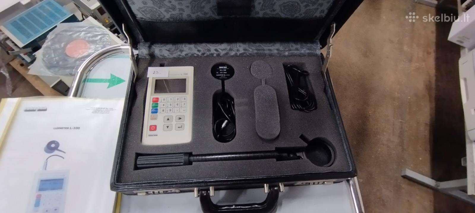 Šviesos srauto matuoklis Luxmeter (med-25)