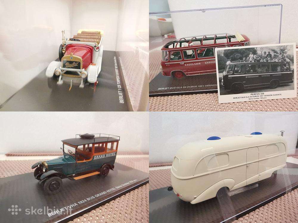 1:43 Autobusų Modeliai