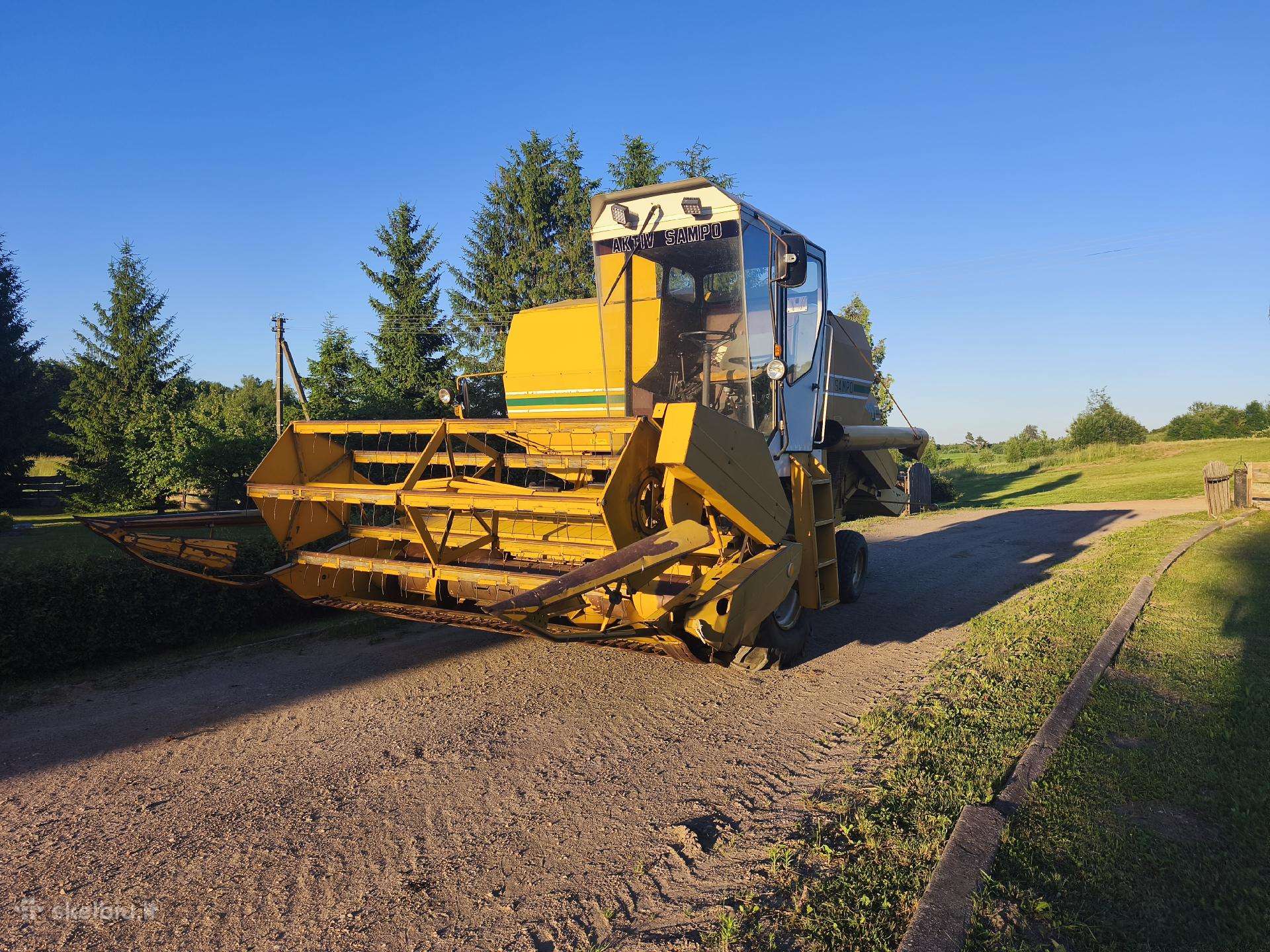 Sampo 680, комбайны