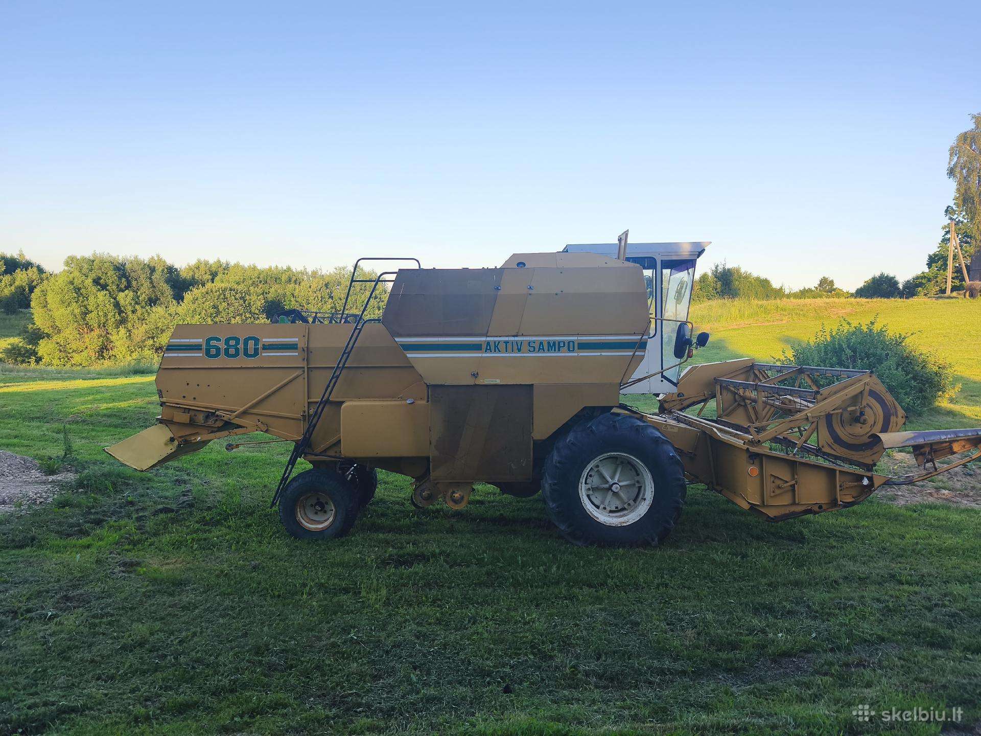 Sampo 680, комбайны
