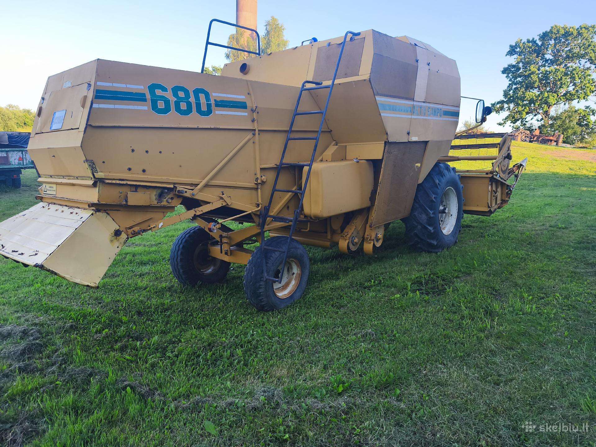 Sampo 680, комбайны
