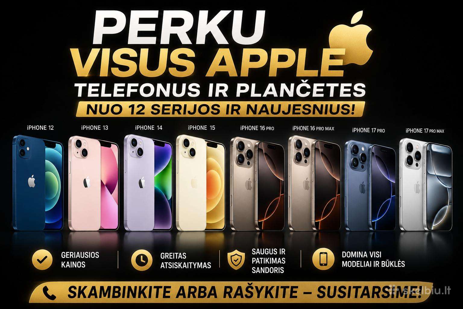 Perku iPhone Telefonus