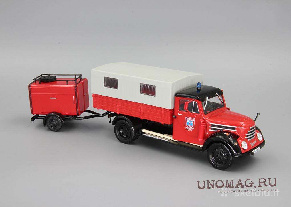 Robur Garant 30 K Truck Telonato Feuerwehr