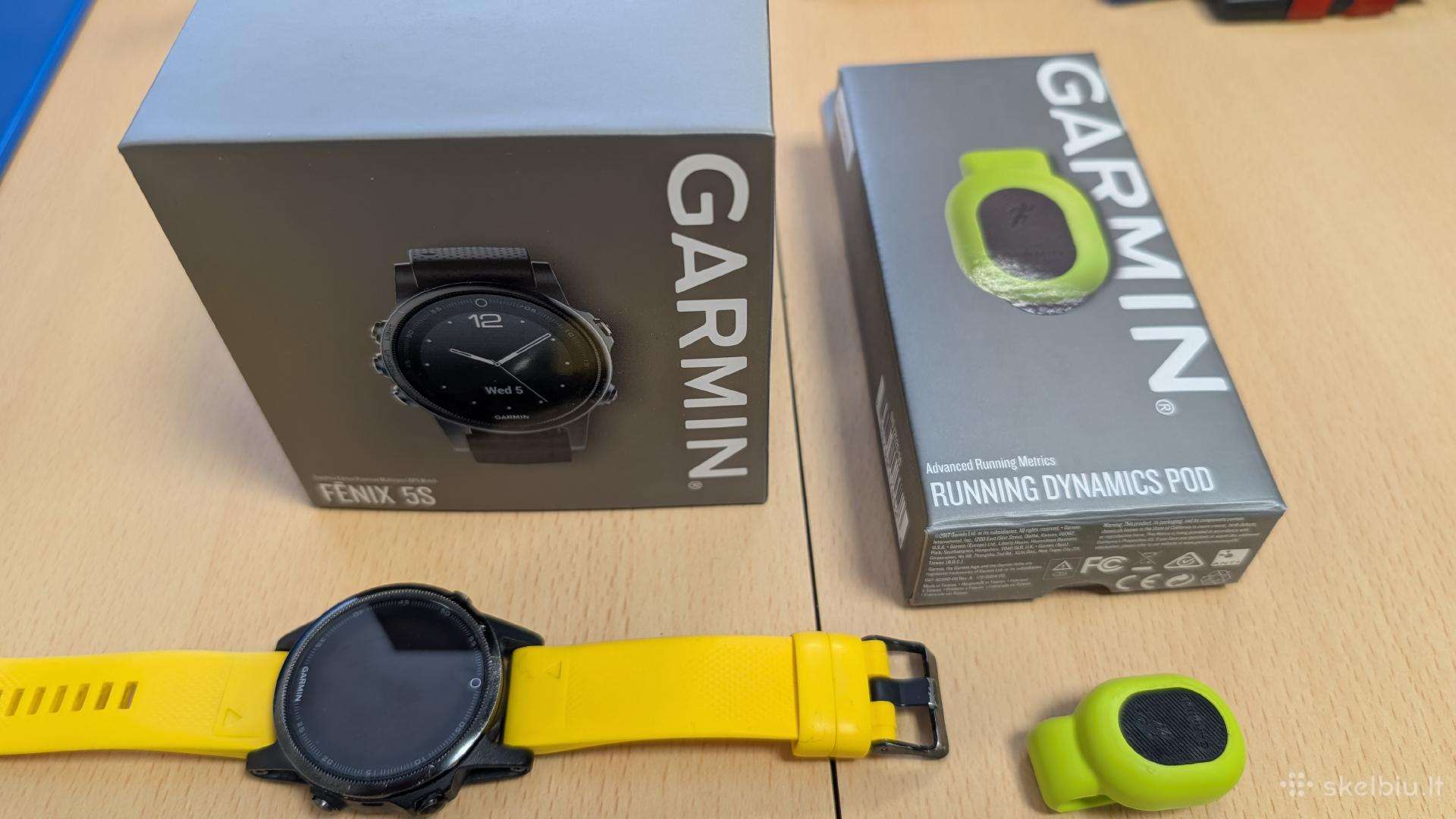 Garmin Fenix 5S su Garmin Running Dynamics Pod