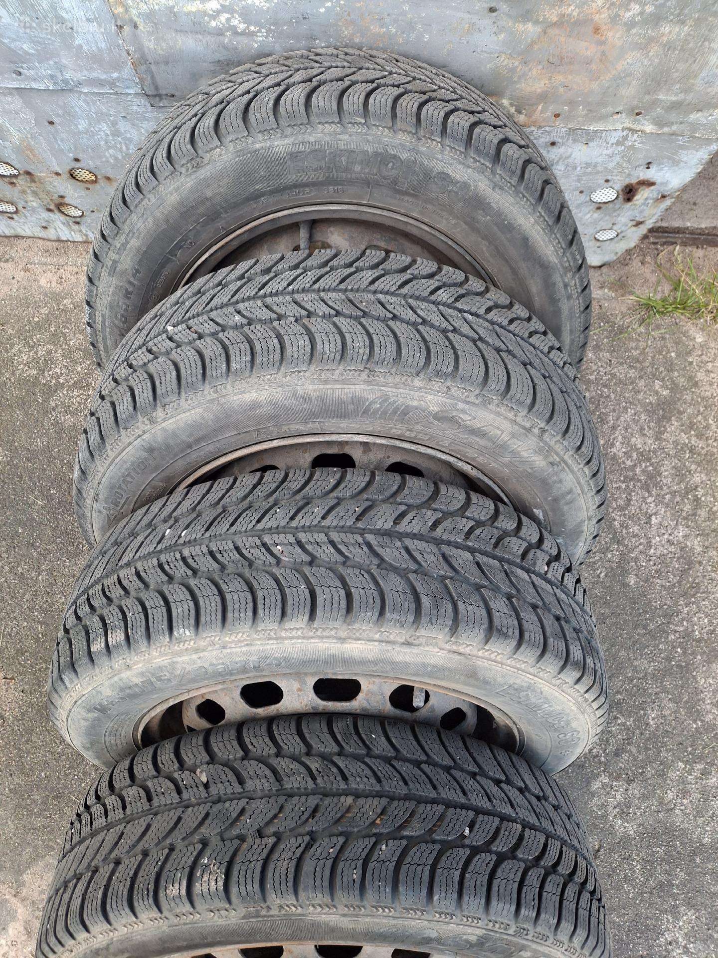 Ratlankiai su padangom 175/65 r14 ford fiesta