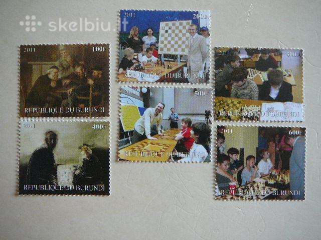 Sachmatai Burundis 2011 svarus b1725