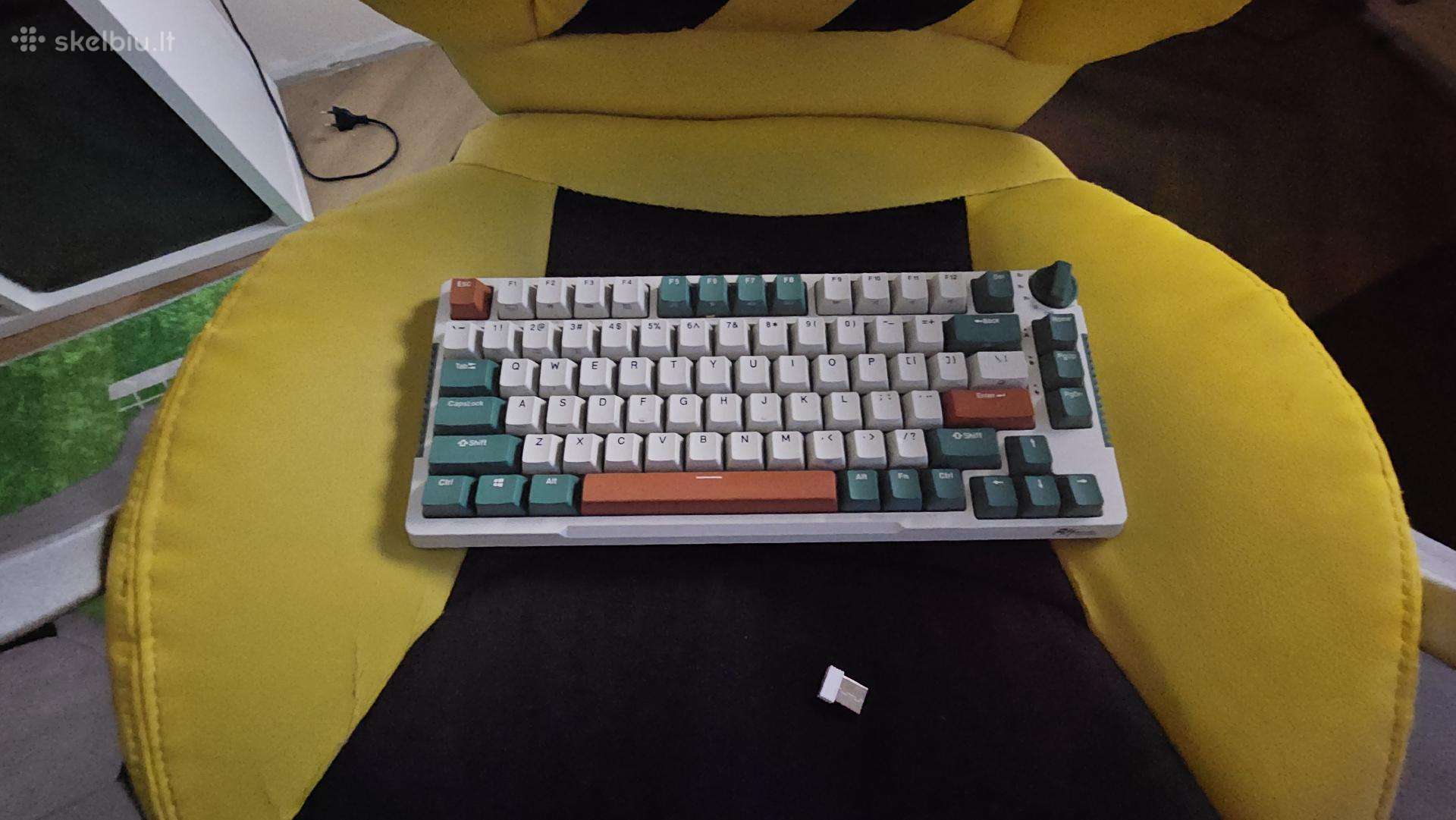 Rk Royal Kludge Rk H81 Rgb Tri-mode mechaninė klav