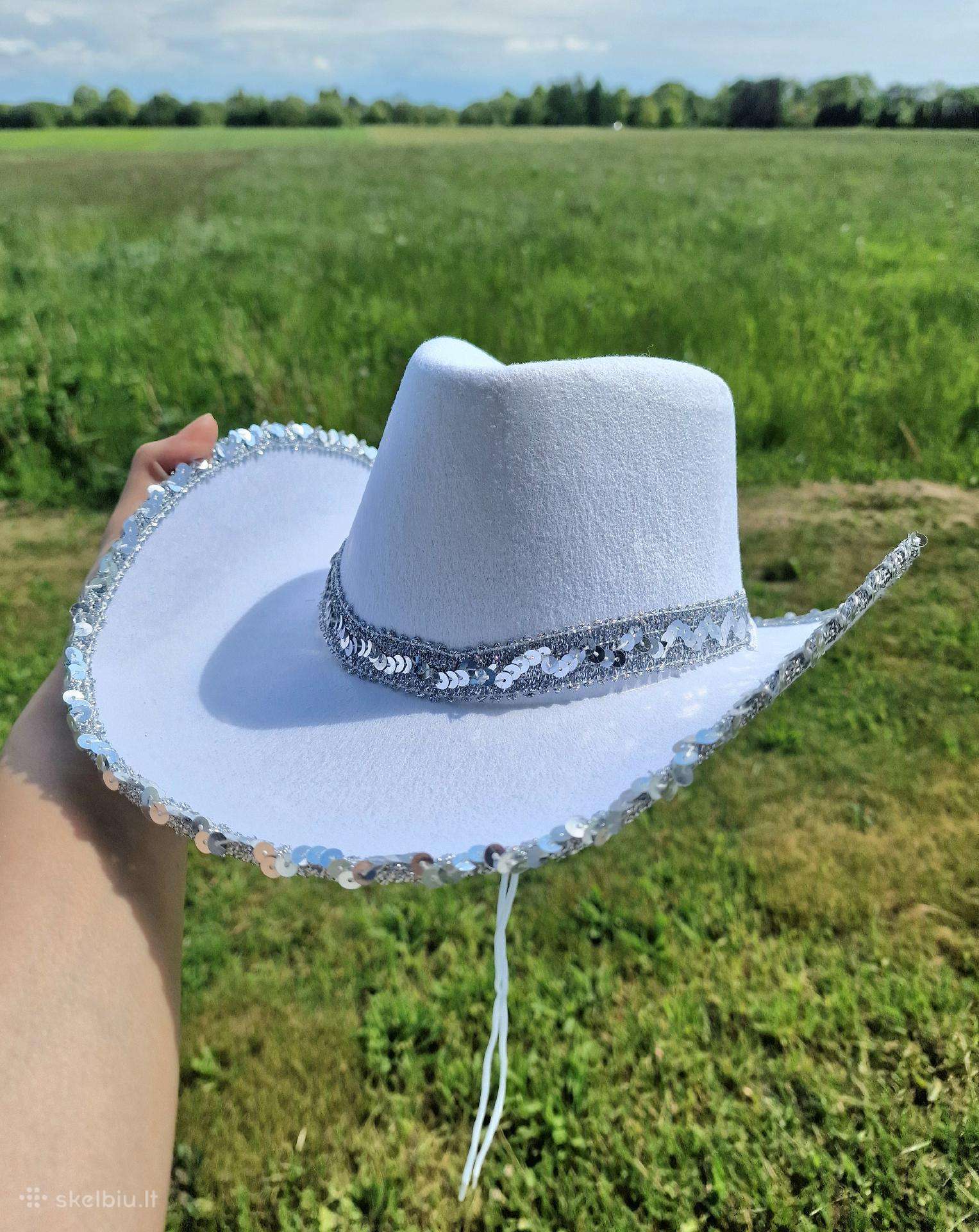 Kaubojiška skrybelė kepurė Cowboy Cowgirl