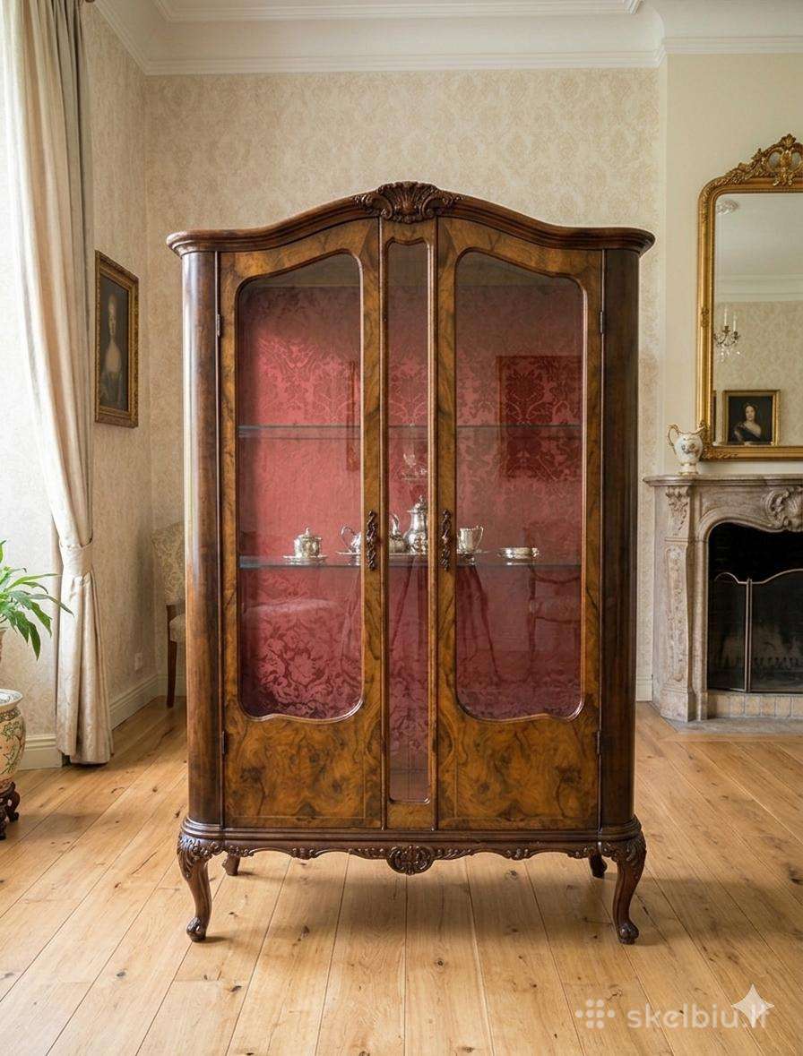 Chippendale stiliaus vitrina